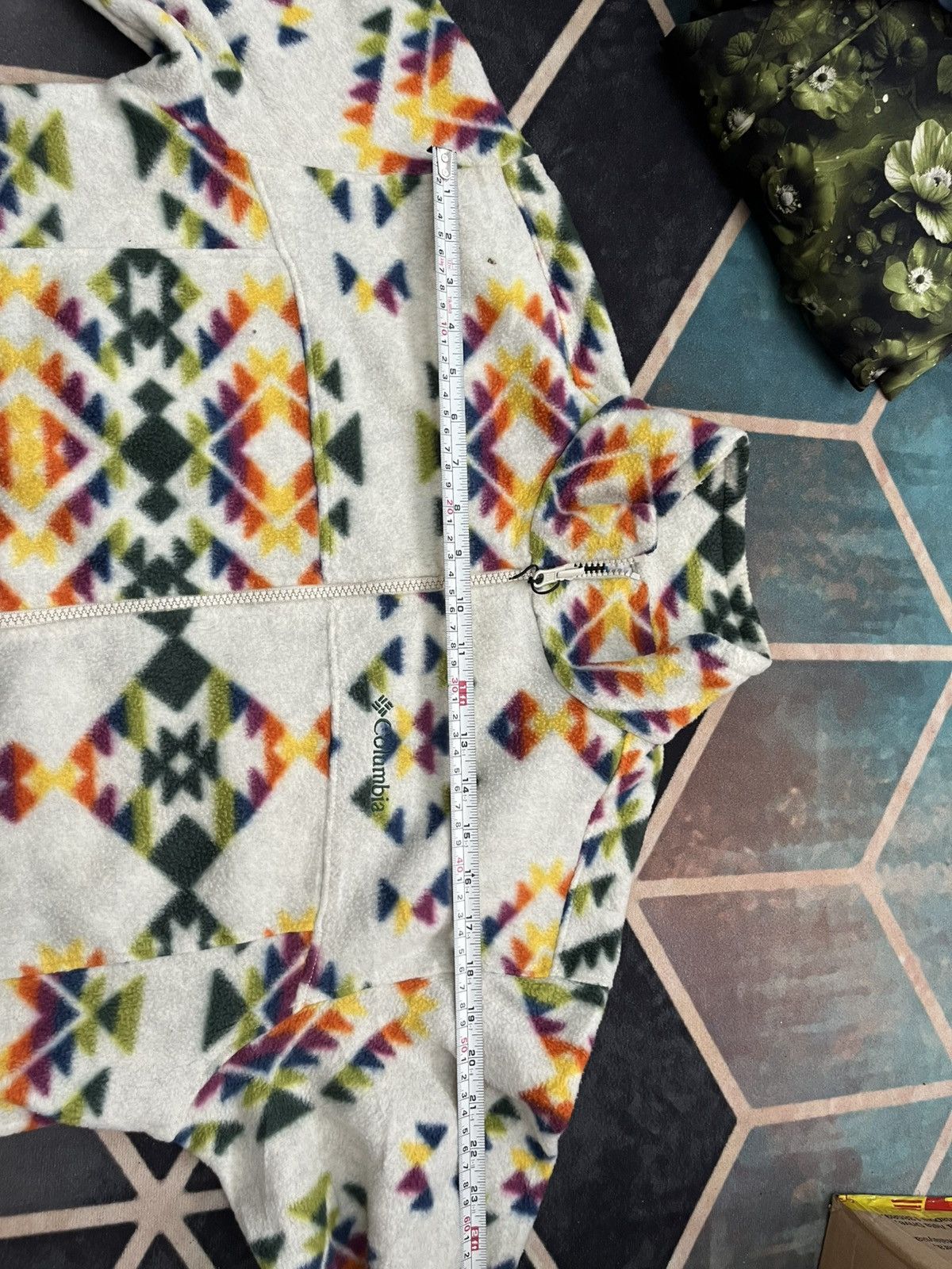 Columbia 💥 Columbia Navajo Aztec Tribal Motive Fullprinted Fleece Size US M / EU 48-50 / 2 - 22 Thumbnail