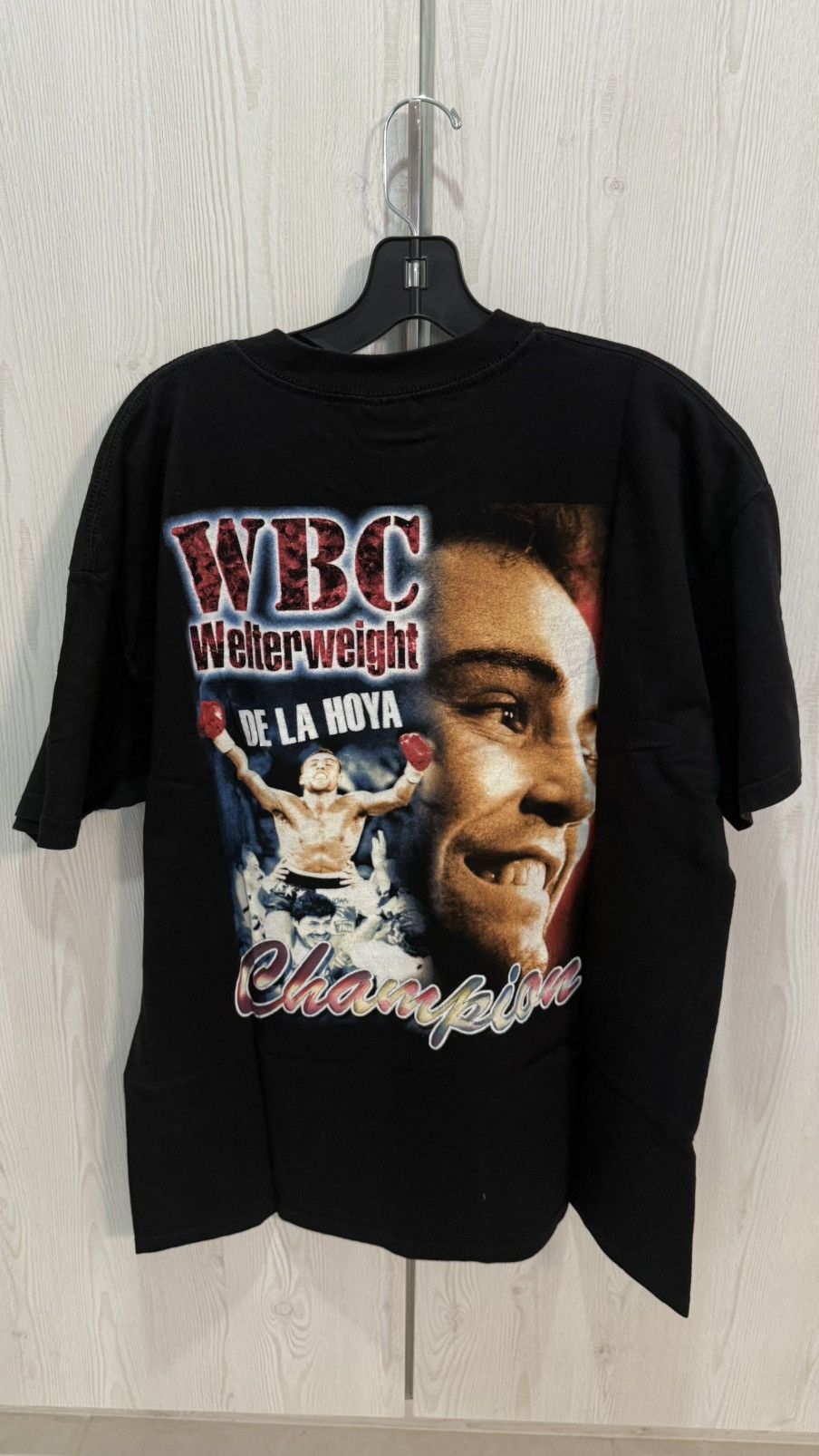 All Sport Oscar De La Hoya WBC Welterweight Champion Tee size XL Size US XL / EU 56 / 4 - 5 Thumbnail