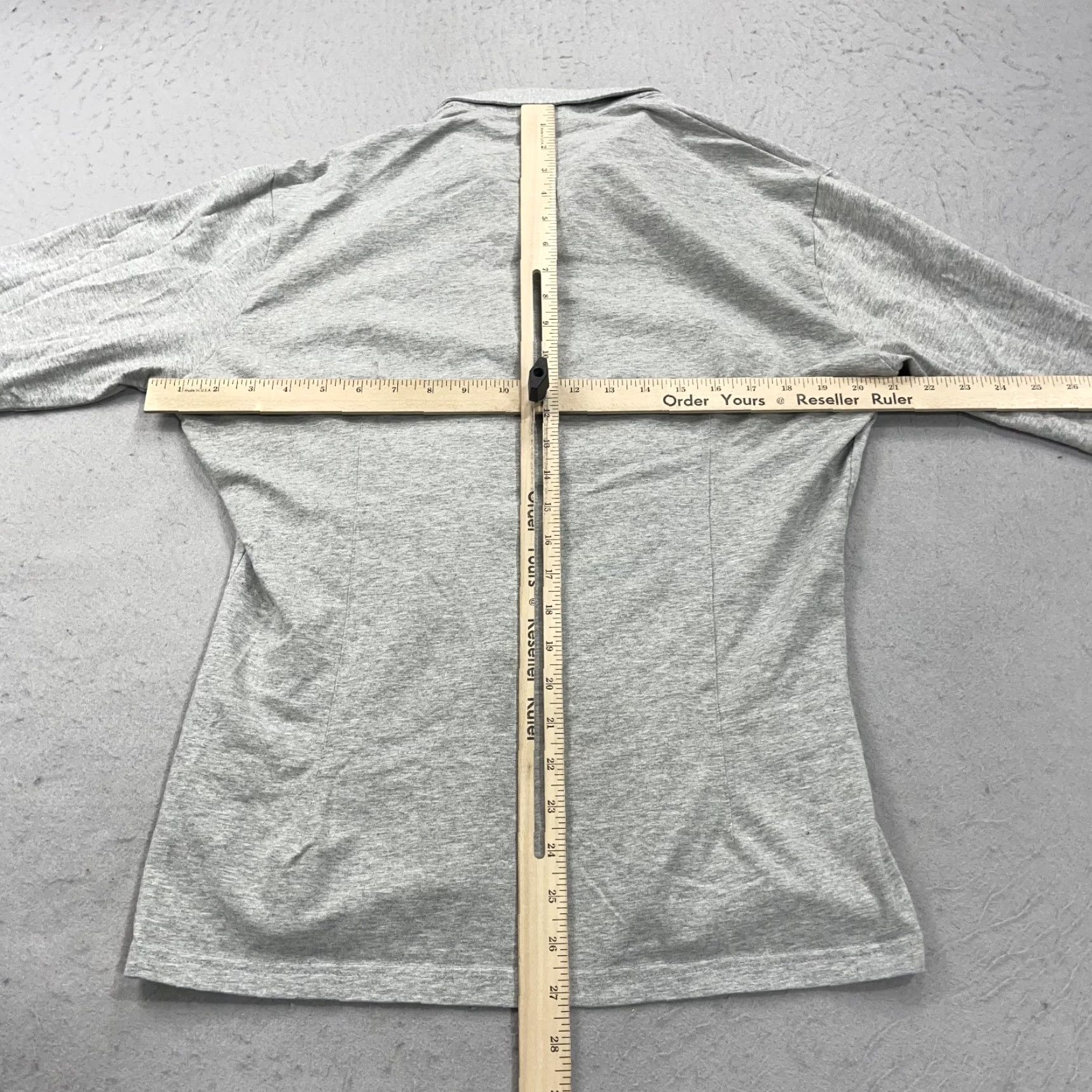 Vintage State and Liberty Shirt Mens M Gray Solid Stretch Casual Office Preppy Size US M / EU 48-50 / 2 - 7 Thumbnail