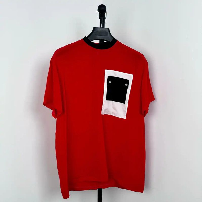 Givenchy Givenchy Red Cotton Women's T-Shirt 0089 Size S / US 4 / IT 40 - 1 Thumbnail