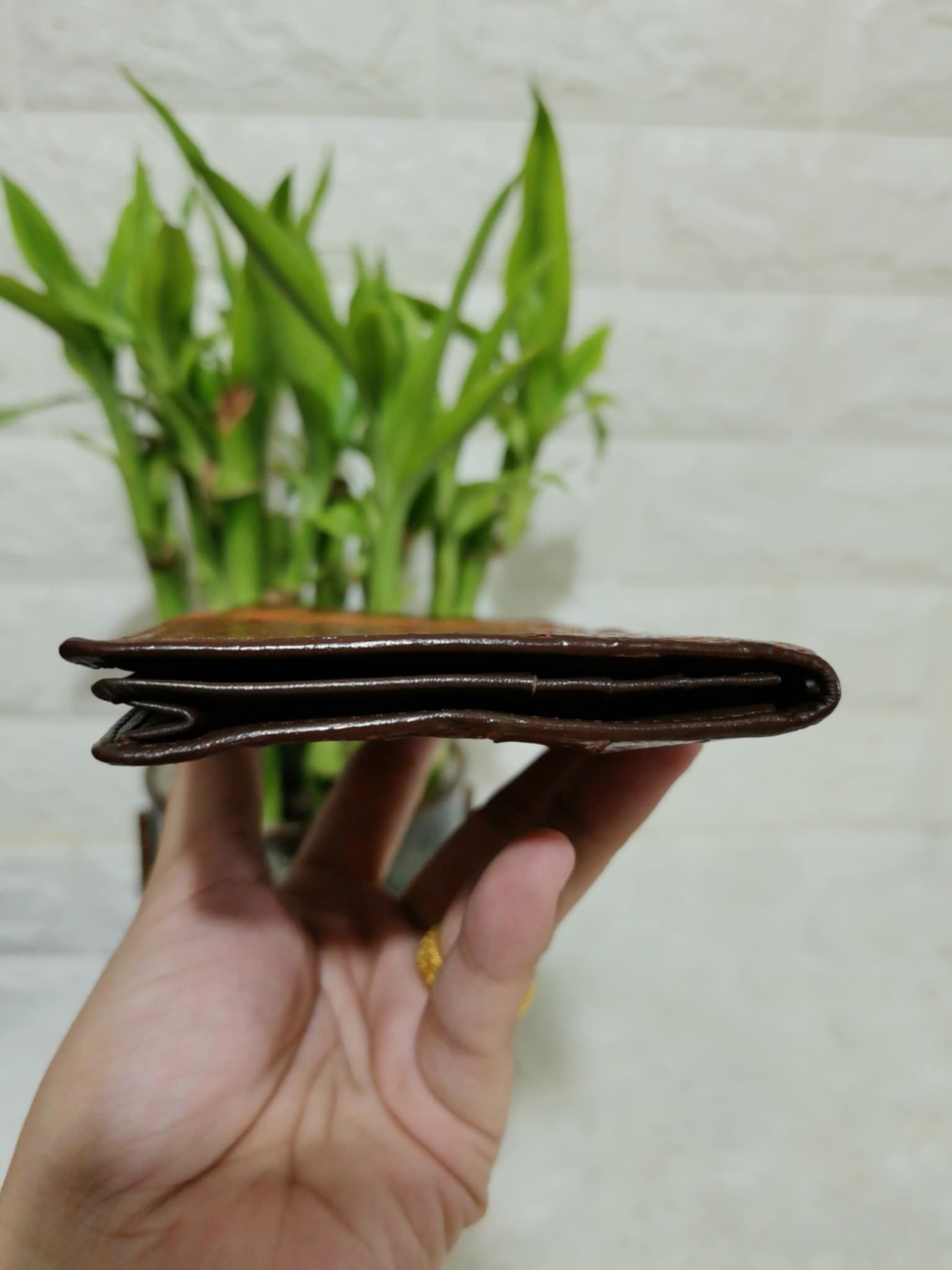 Japanese Brand JAPAN GENUINE CROCODILE LEATHER BI-FOLD LONG WALLET Size ONE SIZE - 9 Thumbnail