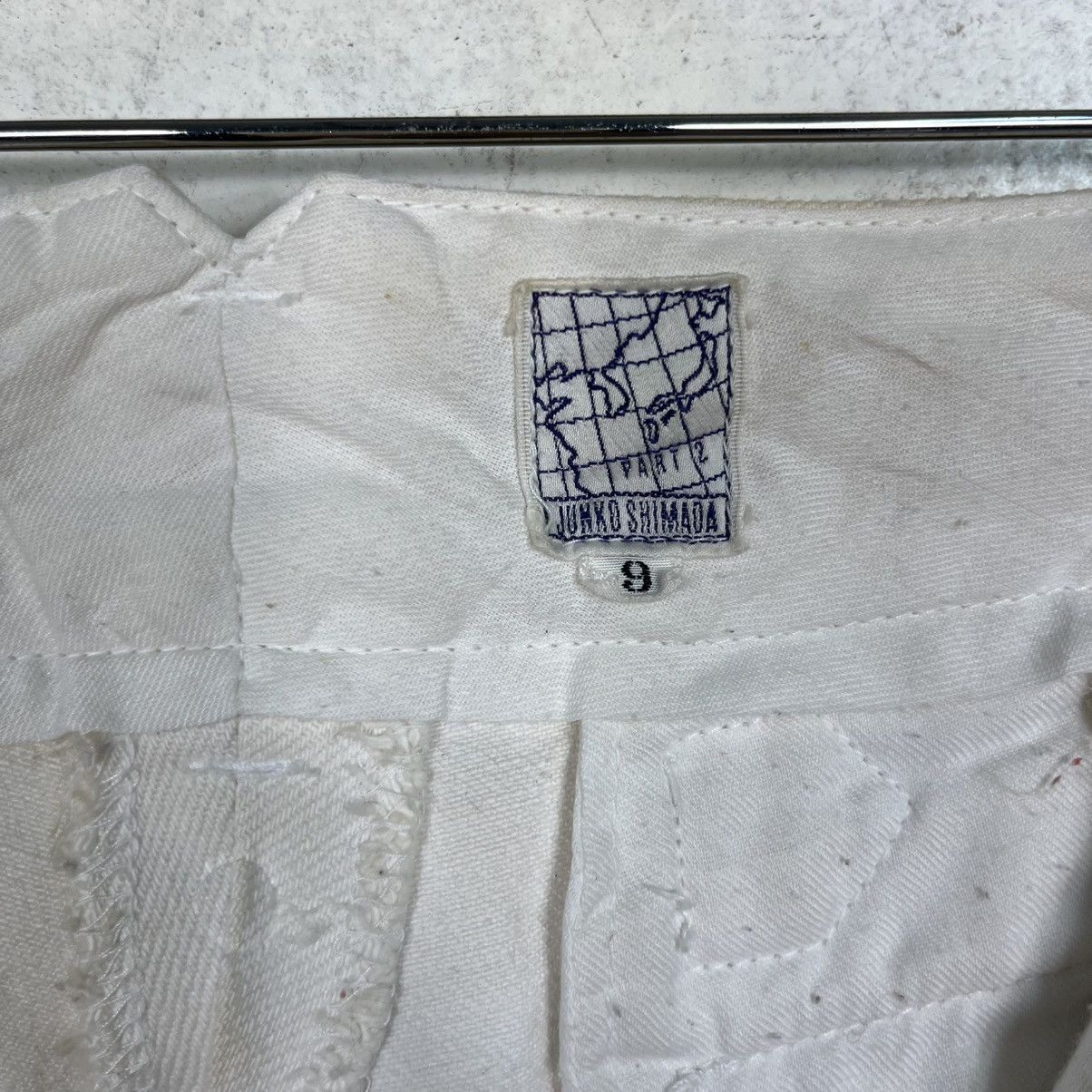 Junko Shimada Vintage Part 2 By Junko Shimada Distressed Stain Denim Size US 26 / EU 42 - 20 Thumbnail