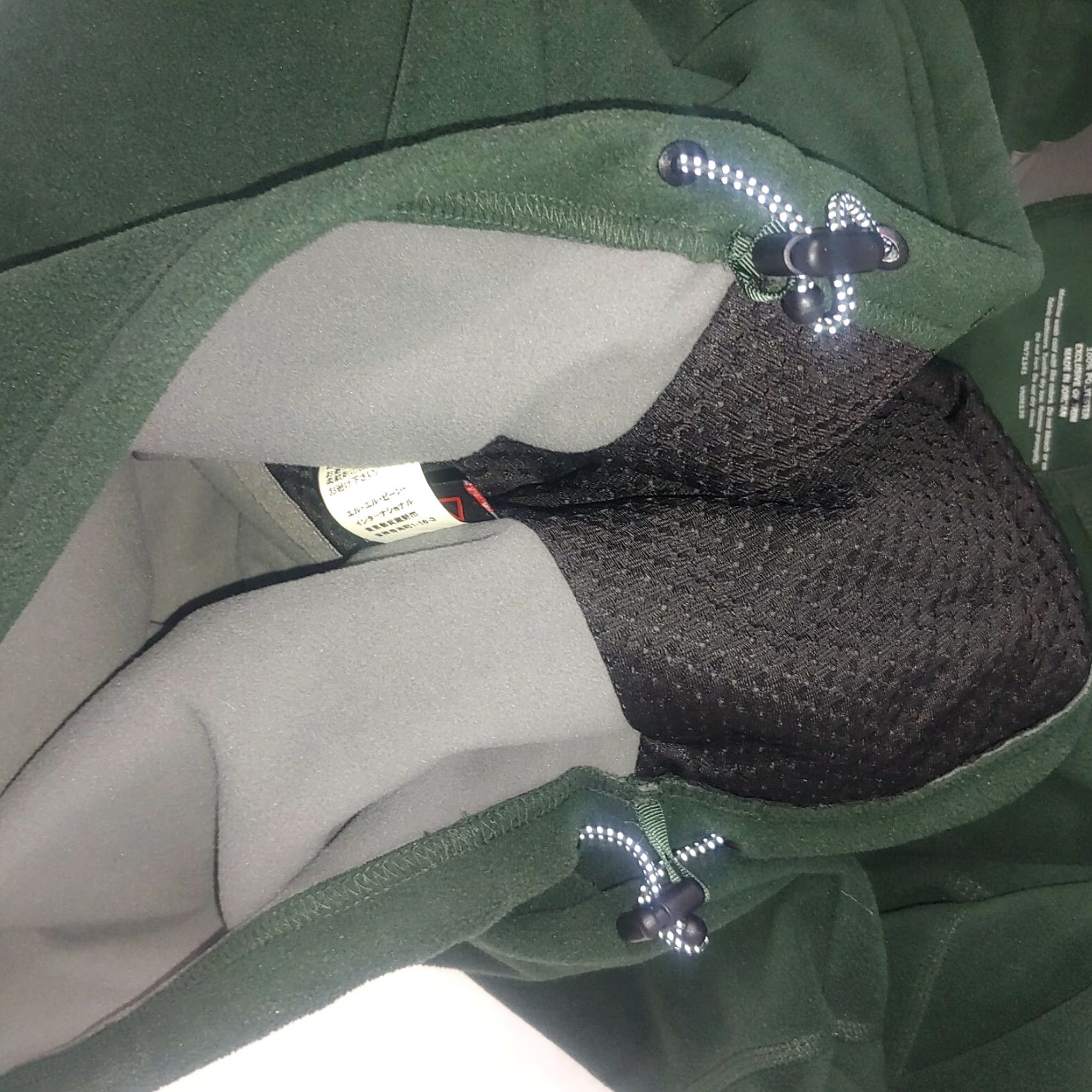 Vintage LL Bean Mens XL Fleece Jacket Full Zip Hunter Green Stretch Classic Work 248581 Size US XL / EU 56 / 4 - 5 Thumbnail