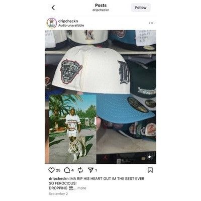 New Era Detroit Tigers 05 ASG “Iron Mike” LE/36 New Era 59Fifty 7 3/ Size ONE SIZE - 9 Thumbnail