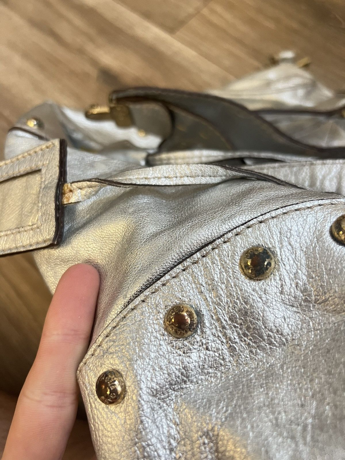 Dolce & Gabbana DOLCE & GABBANA Silver Leather Satchel Bag Size ONE SIZE - 19 Thumbnail