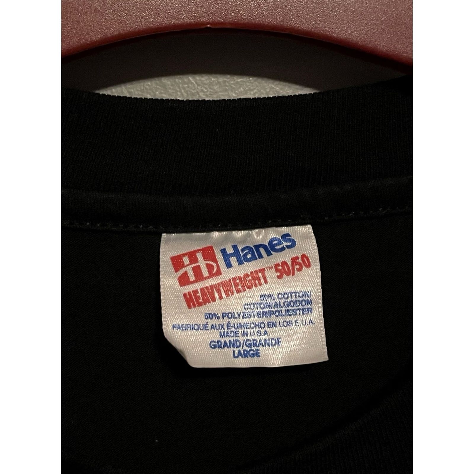 Hanes VINTAGE 90s Beta Sigma Phi Fraternity Convention T-Shirt Hanes Black Short Sleeve Cotton L Men Size L Graphic Print 90s Mens Size US L / EU 52-54 / 3 - 4 Thumbnail