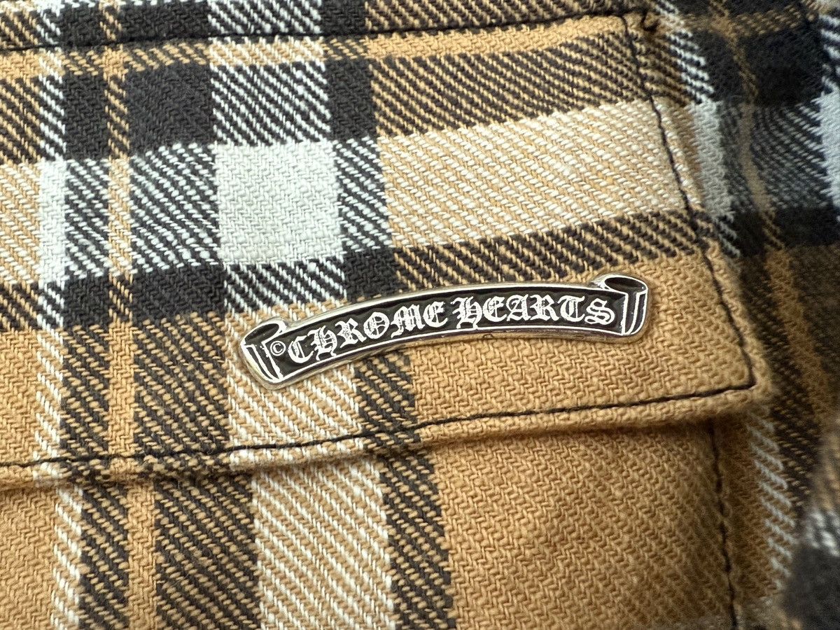 Chrome Hearts Chrome Hearts Flannel Work’N shirt Size US L / EU 52-54 / 3 - 4 Thumbnail