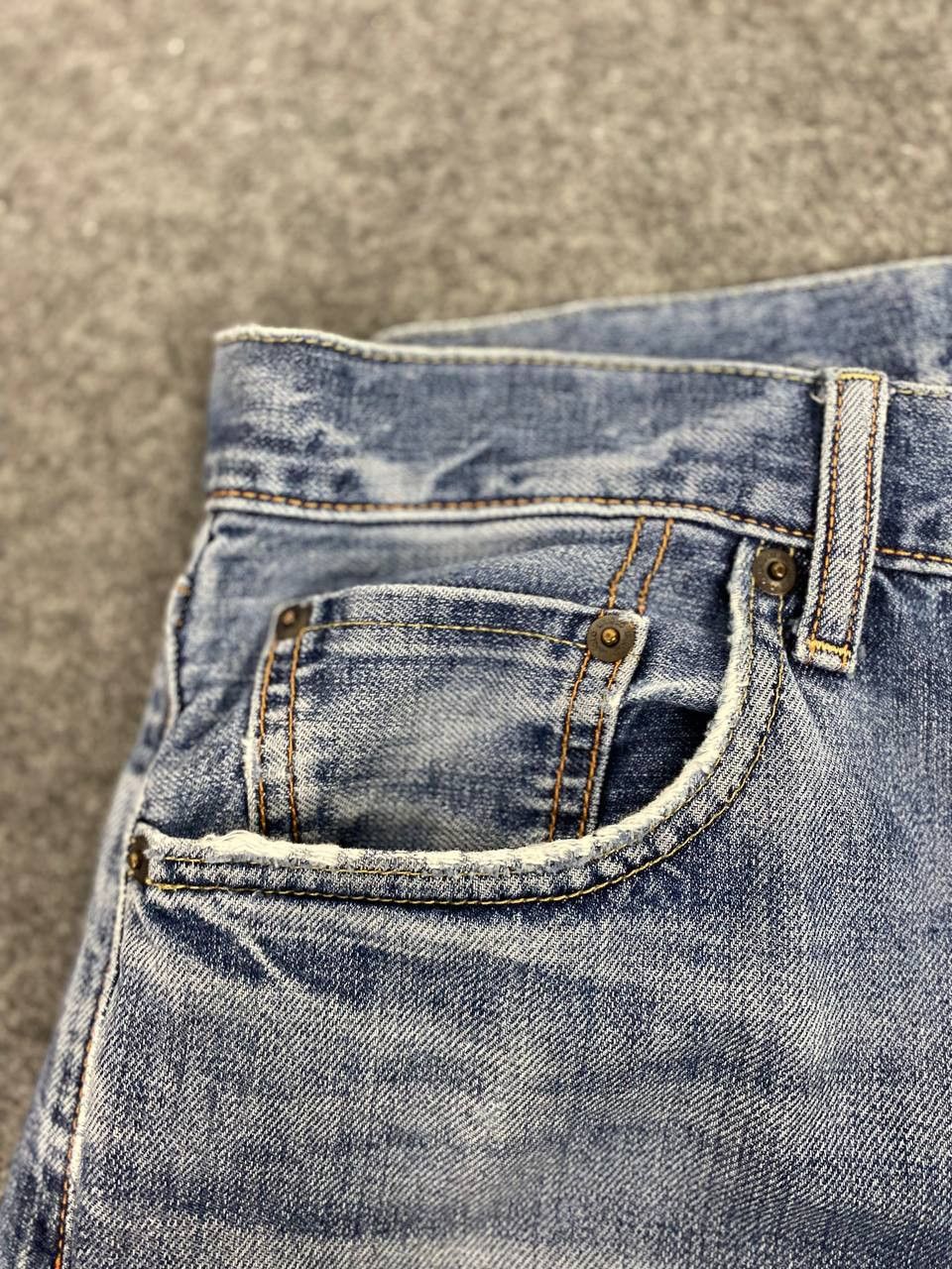 Japanese Brand uniqlo japanese brand selvedge distressed denim nice design Size US 34 / EU 50 - 7 Thumbnail