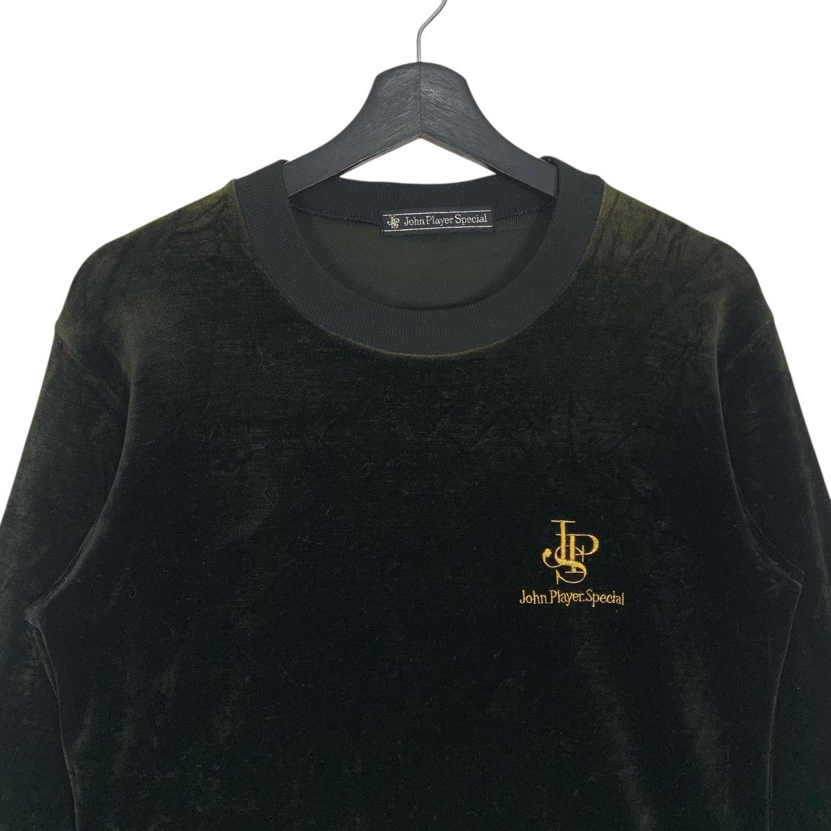 Japanese Brand × Velvet × Vintage Vintage John Player Special American Brand Velvet Sweatshirt Size US S / EU 44-46 / 1 - 5 Thumbnail