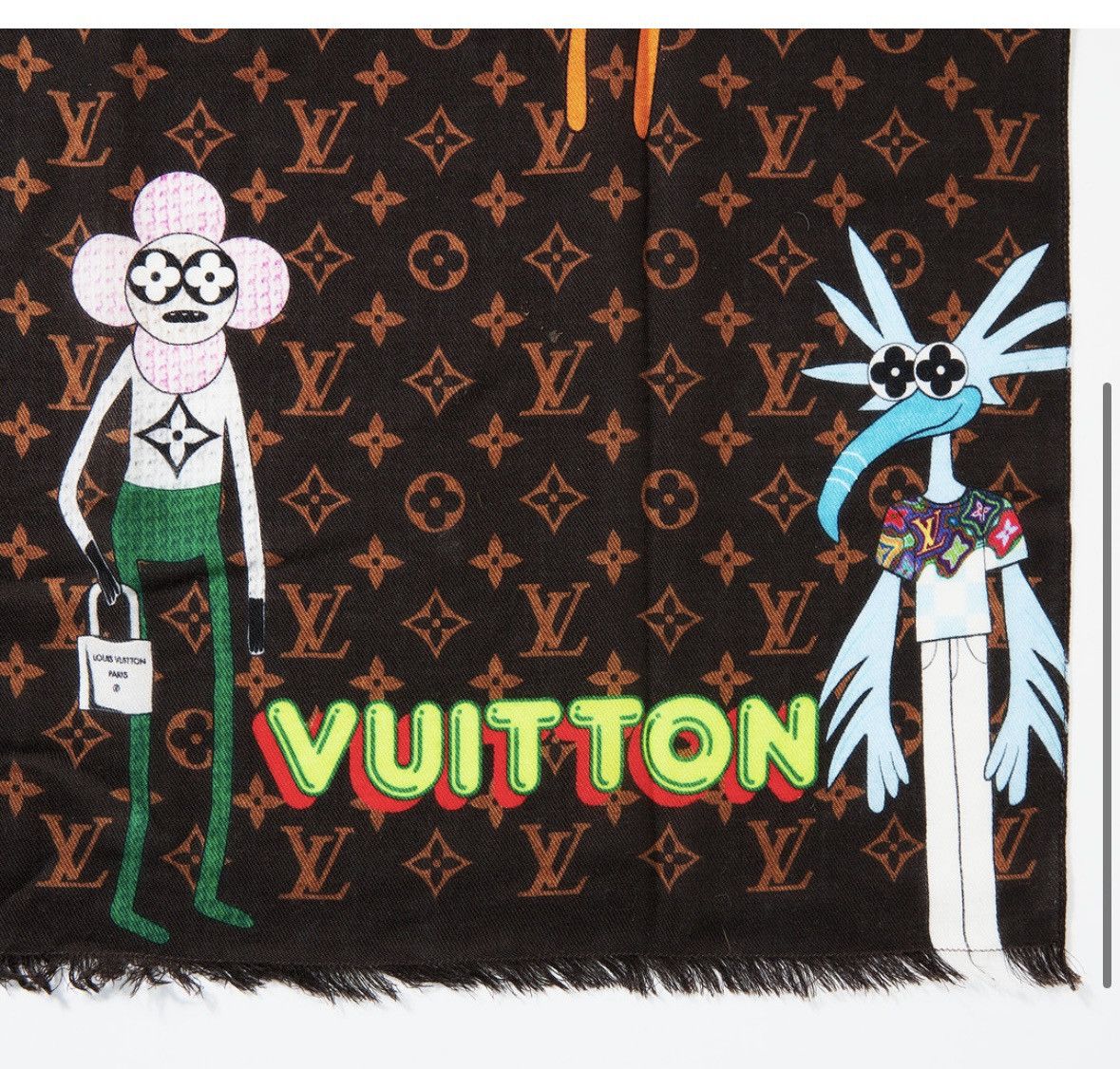 Louis Vuitton LOUIS VUITTON, Louis Vuitton x Virgil Abloh Chair Scarf Size ONE SIZE - 3 Thumbnail