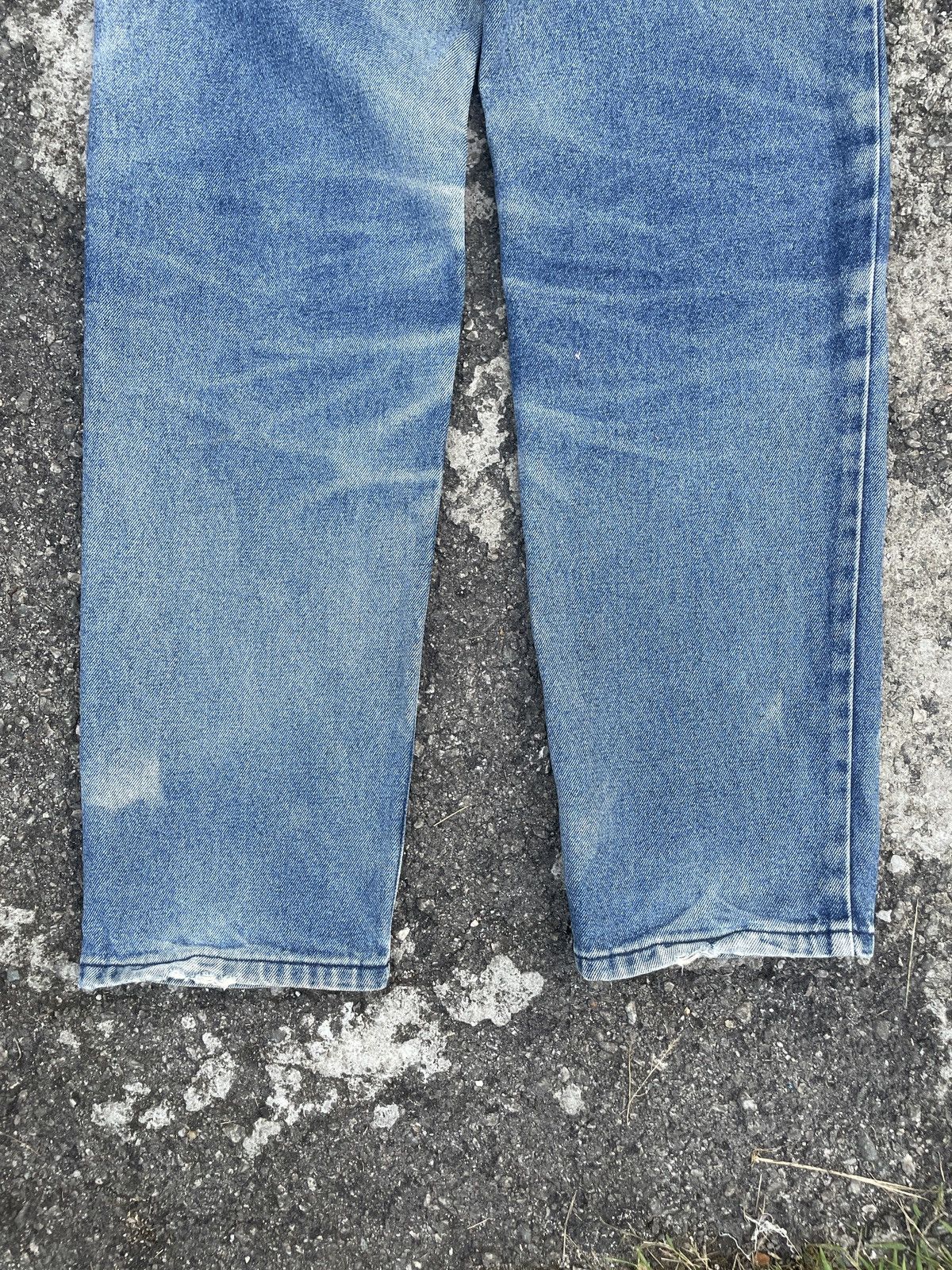 Yves Saint Laurent Vintage Saint Laurent Jeans Mud Wash Whiskering Distressed Size US 29 - 9 Thumbnail