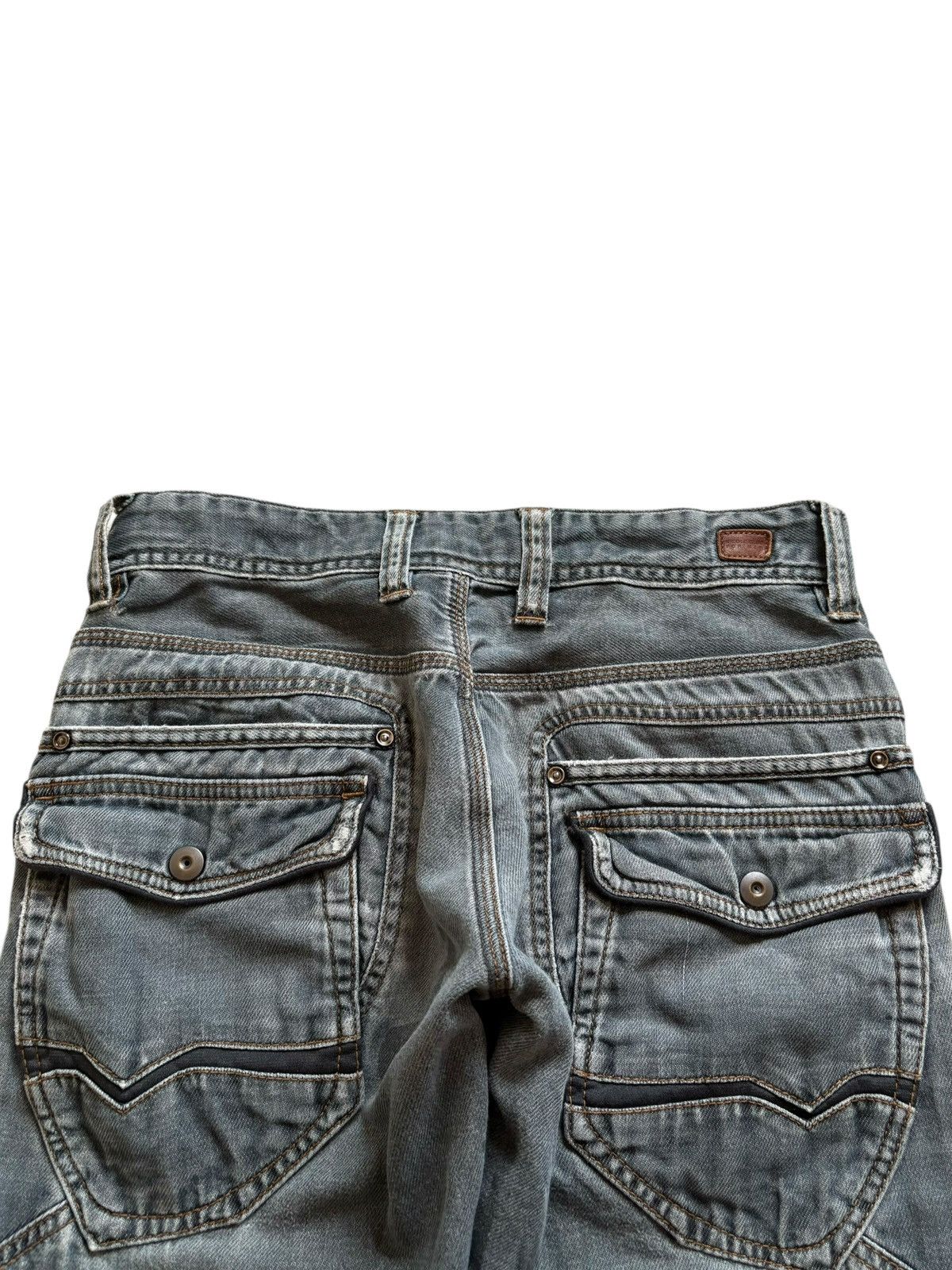 Japanese Brand Vintage Nicole Club For Men Tactical Bush Pant Flare Jeans Size US 28 / EU 44 - 8 Thumbnail