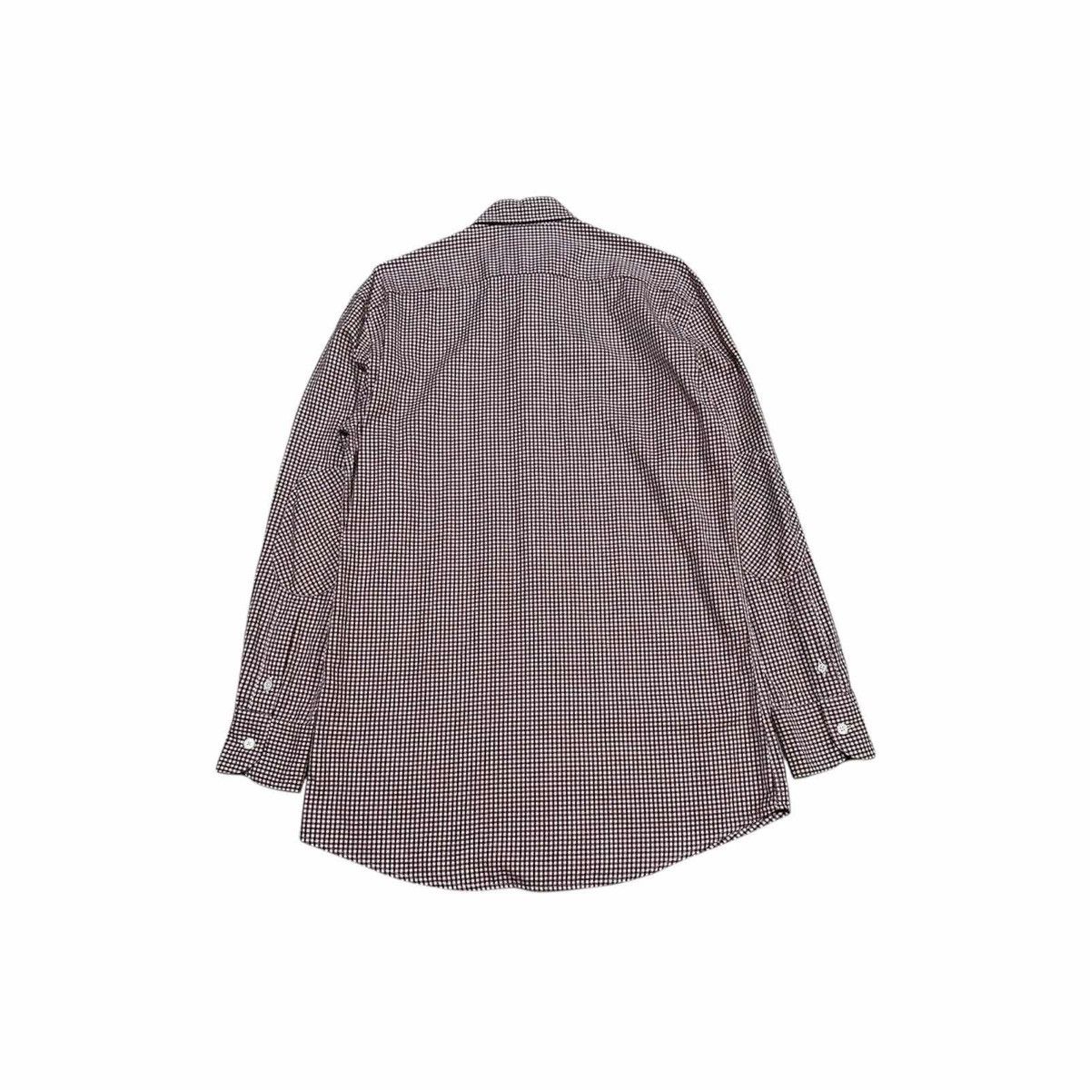Ermenegildo Zegna 🔥Ermenegildo Zegna Red Check Shirt Long Sleeve Size US M / EU 48-50 / 2 - 7 Thumbnail