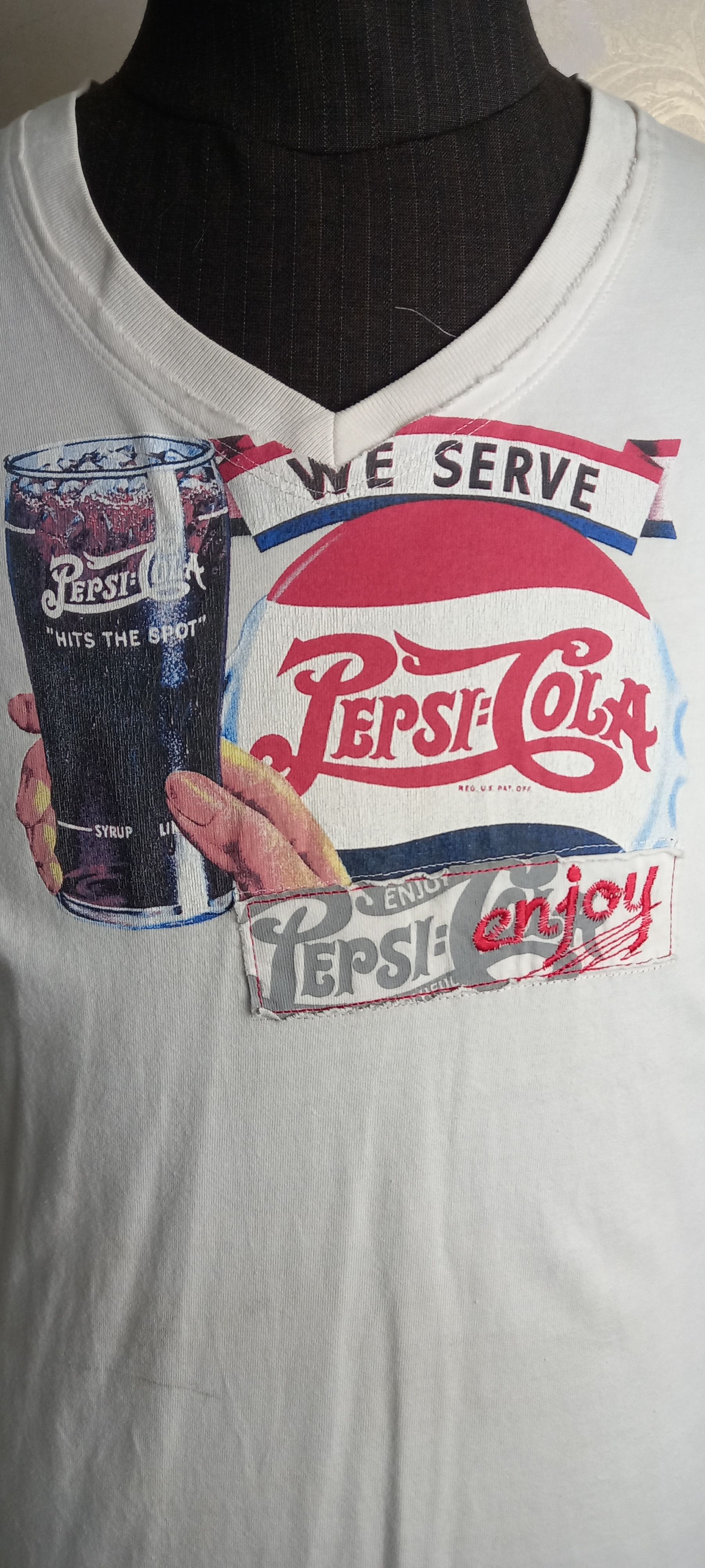 Pepsi Pepsi Vintage T-shirt Size US L / EU 52-54 / 3 - 1 Thumbnail