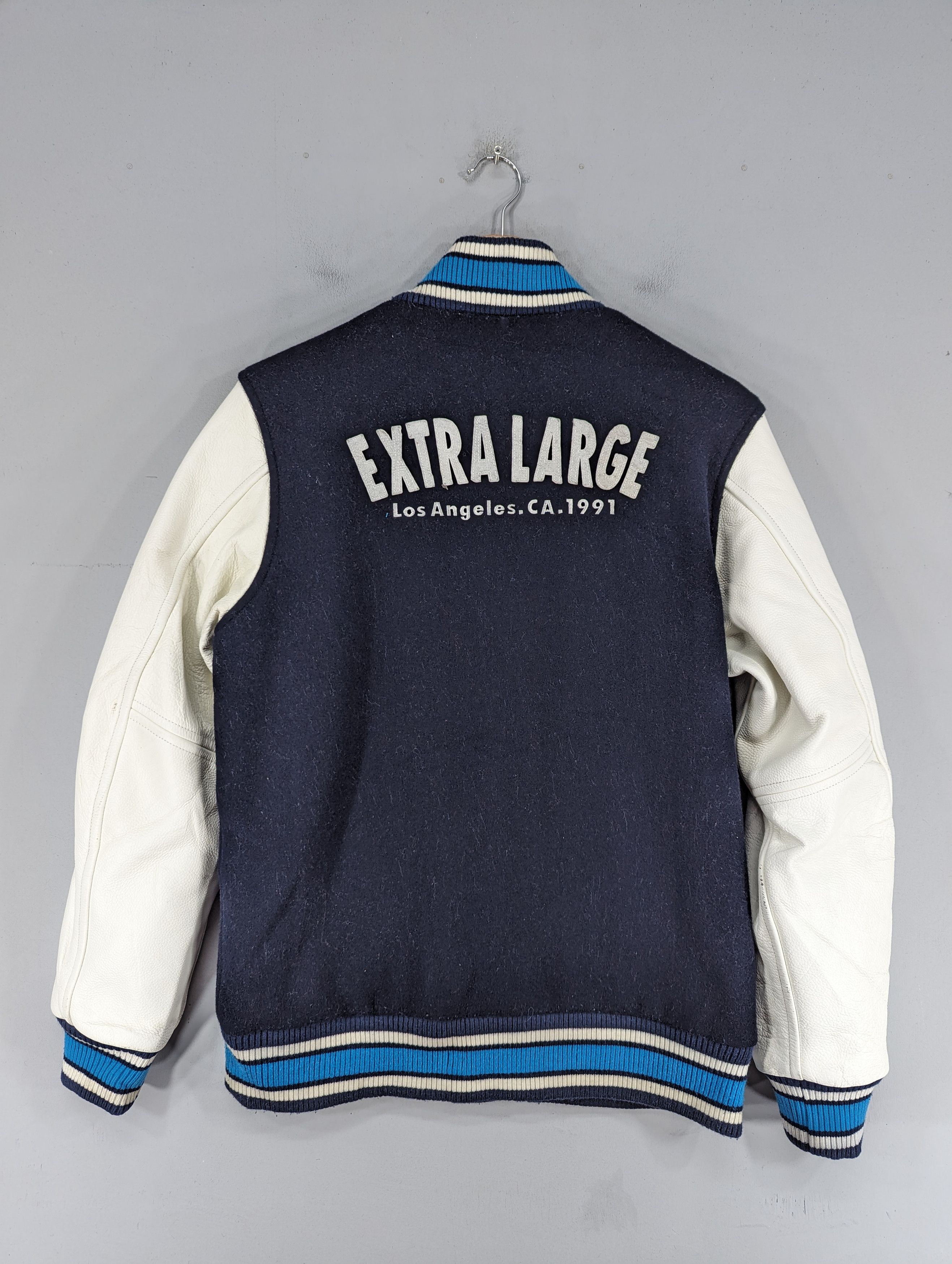 Xlarge 🔥RARE🔥Xlarge Los Angeles Sleeve Leather Varsity Jacket Size US M / EU 48-50 / 2 - 15 Thumbnail