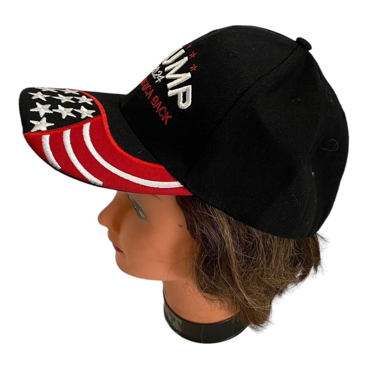 Other 2024 Trump Take America Back Black Baseball Cap NIP OSFM Size ONE SIZE - 3 Thumbnail