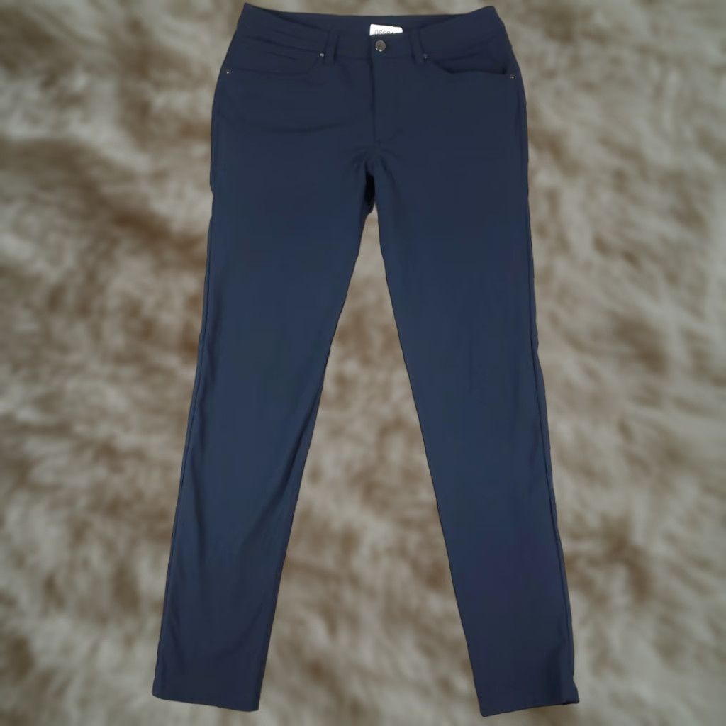 Lululemon Lululemon Pants Mens 31x32 Navy Blue Commission 5 Pocket Chino Trousers Product Size US 31 - 1 Thumbnail