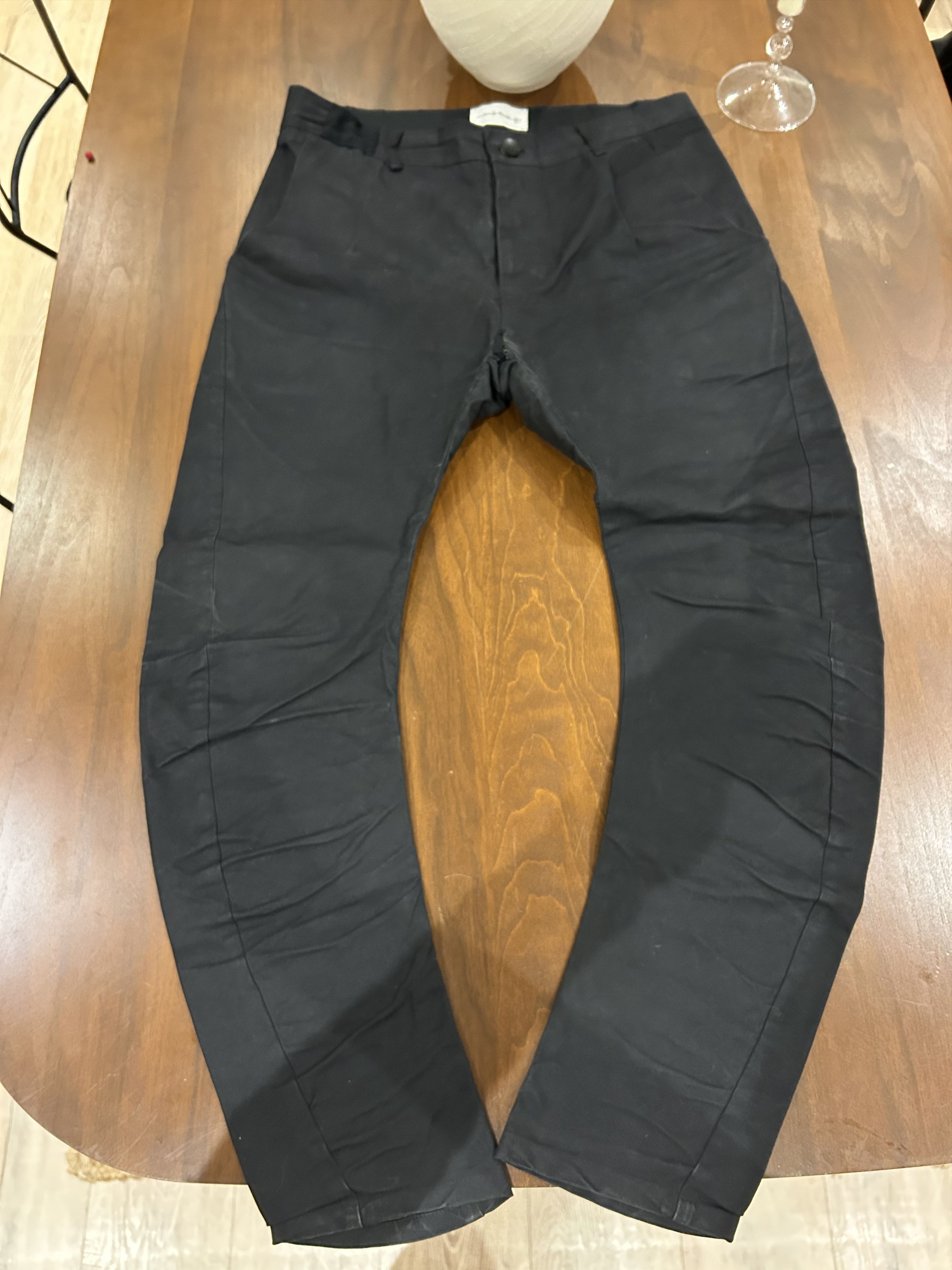 Song For The Mute Curved Leg Paraffin Pants Size US 32 / EU 48 - 2 Thumbnail