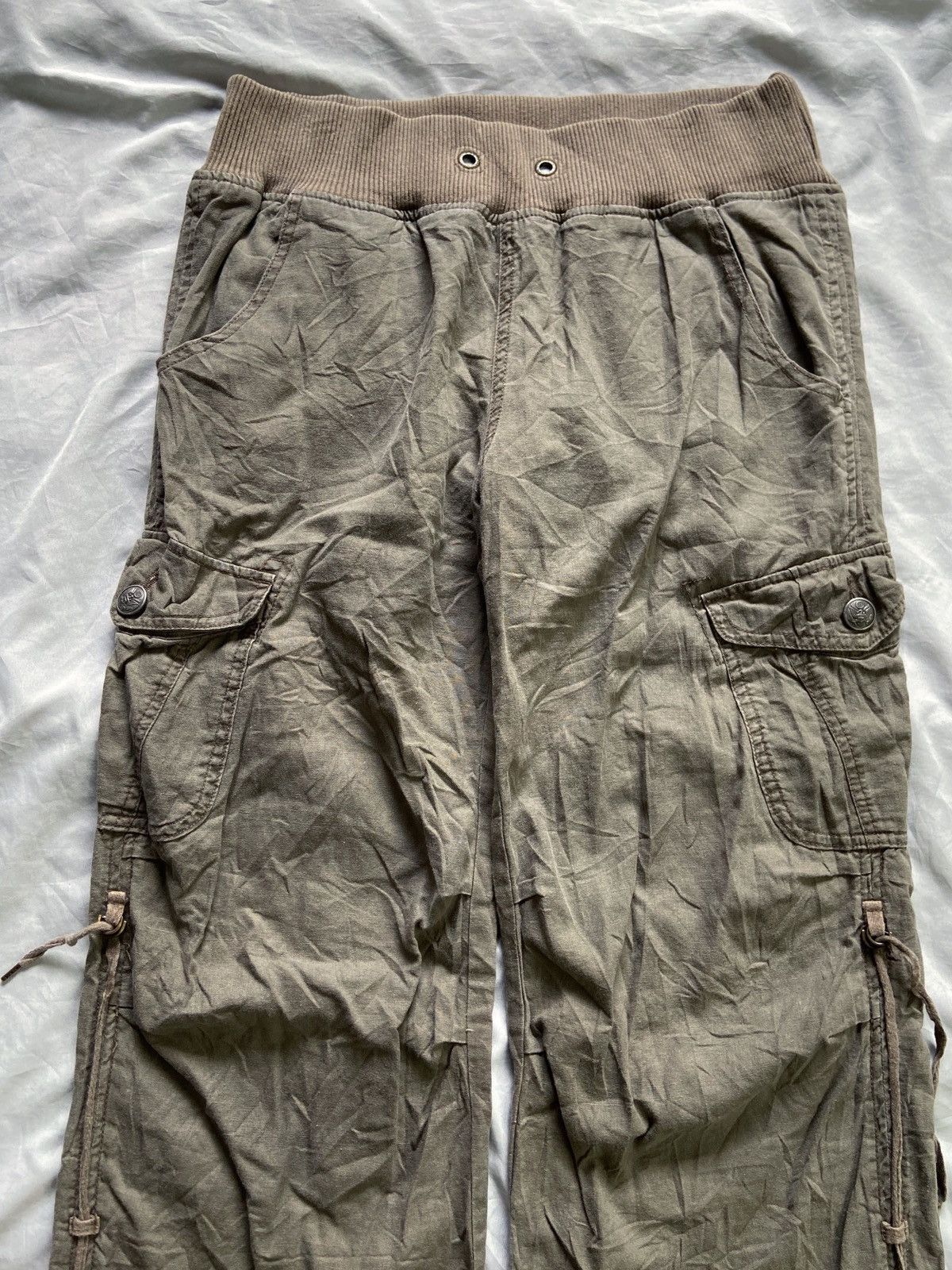 semanticdesign SEMANTIC DESIGN FLARED CARGO PANTS Size US 31 - 2 Thumbnail
