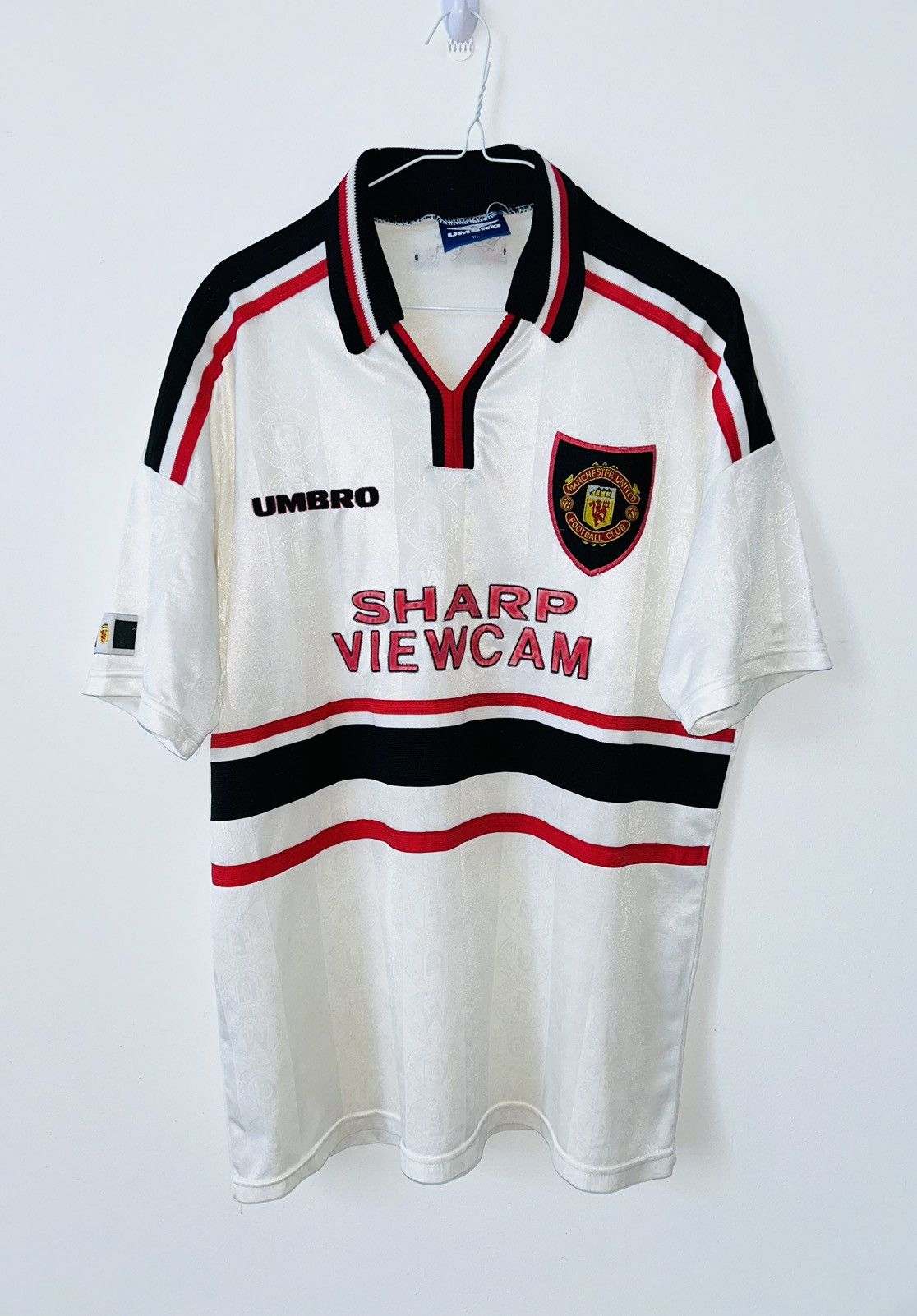 Umbro × Vintage Manchester United 1998/99 away jersey +shorts Size US XL / EU 56 / 4 - 1 Thumbnail