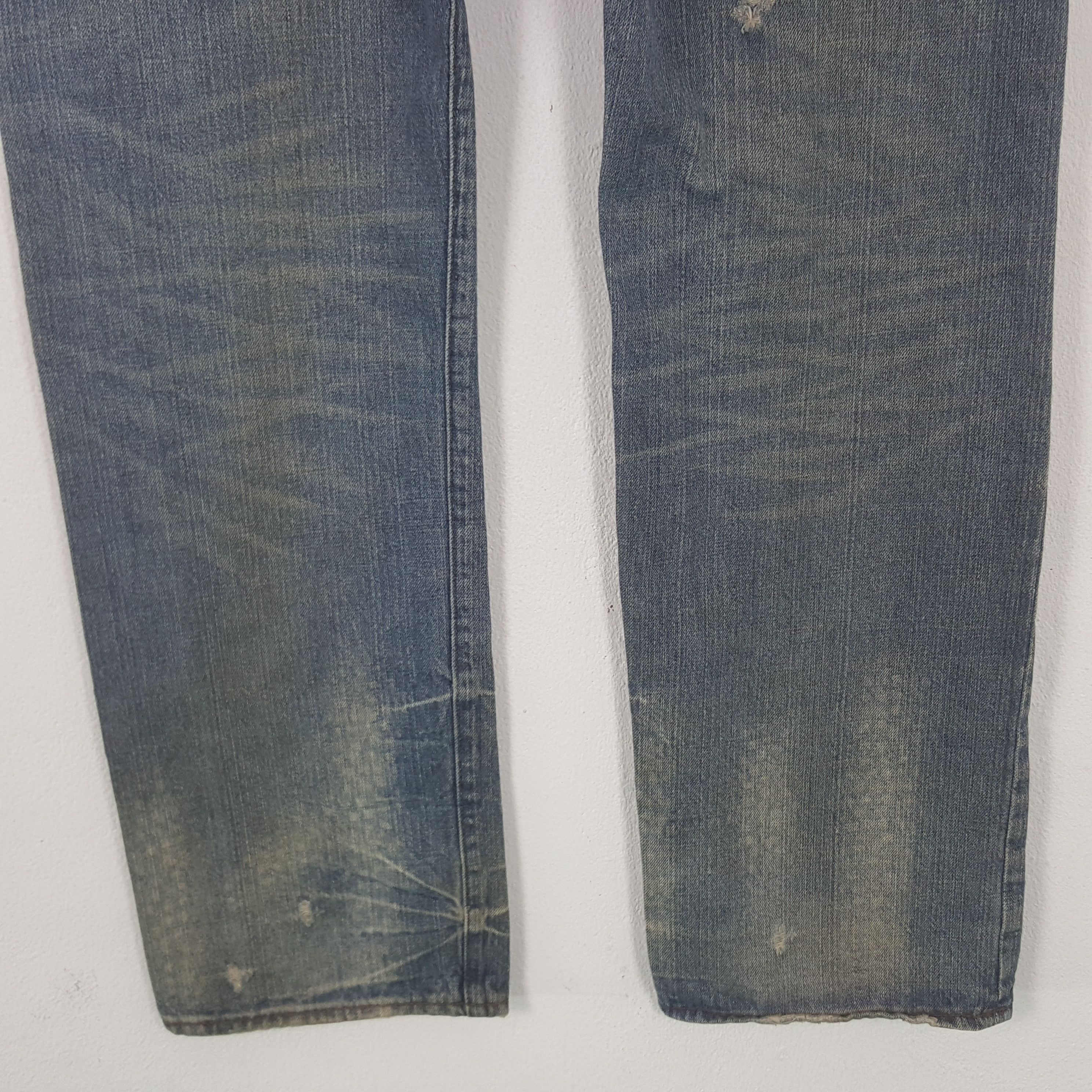 Prps Vintage Prps Japanese Brand Distressed Denim Jeans RR11 Size US 36 / EU 52 - 6 Thumbnail