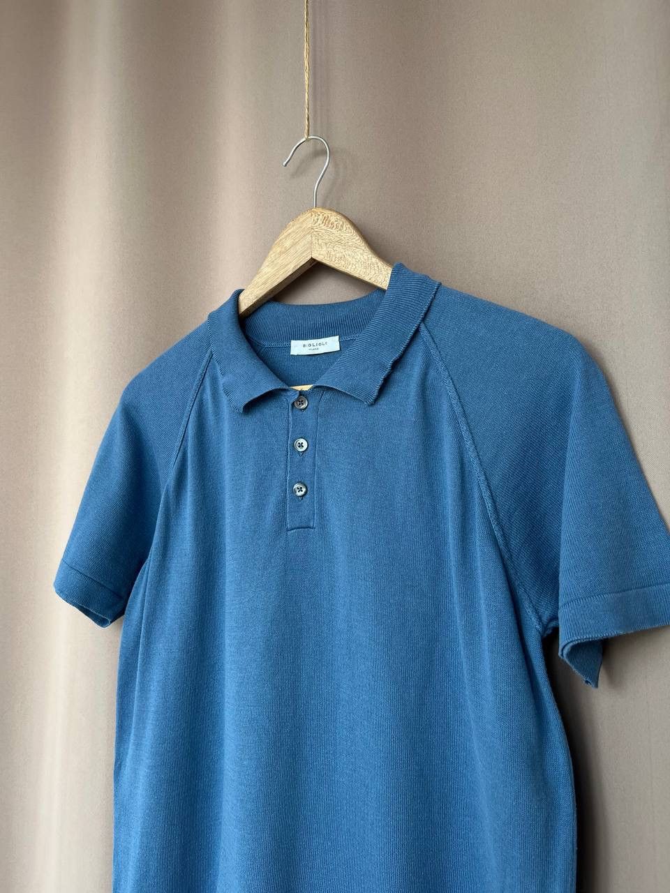 Boglioli Boglioli Milano Polo Shirt Mens Size M Cotton Short Sleeve Size US M / EU 48-50 / 2 - 4 Thumbnail