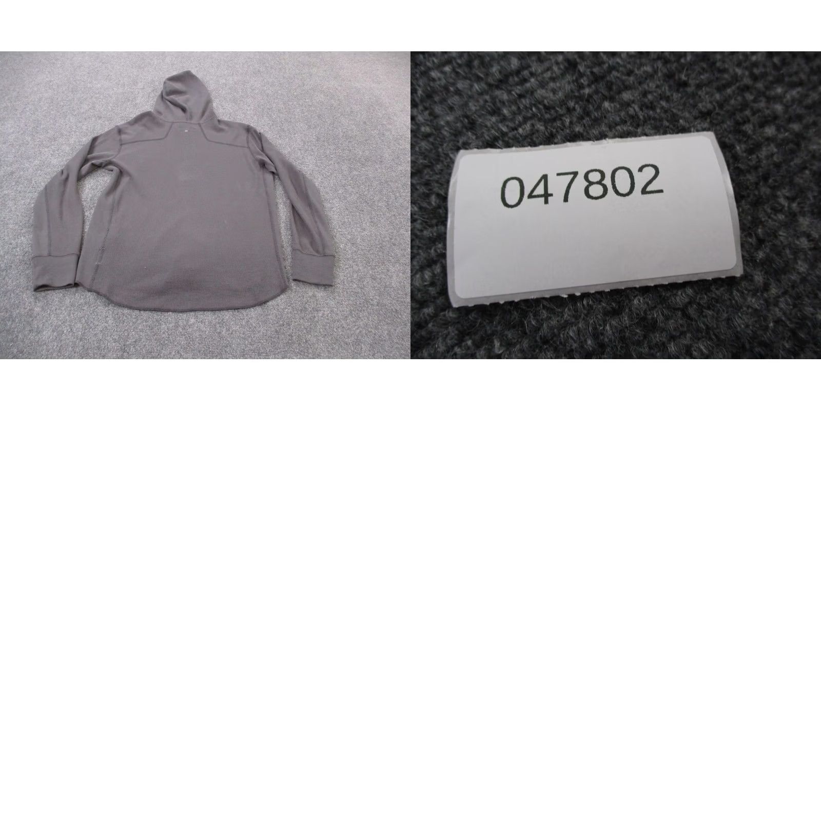 Rag & Bone rag & bone Hoodie Womens L Gray Logo Preppy Thermal Pullover Sweatshirt Casual Knit Crew Neck Long Sleeve Size L / US 10 / IT 46 - 9 Thumbnail