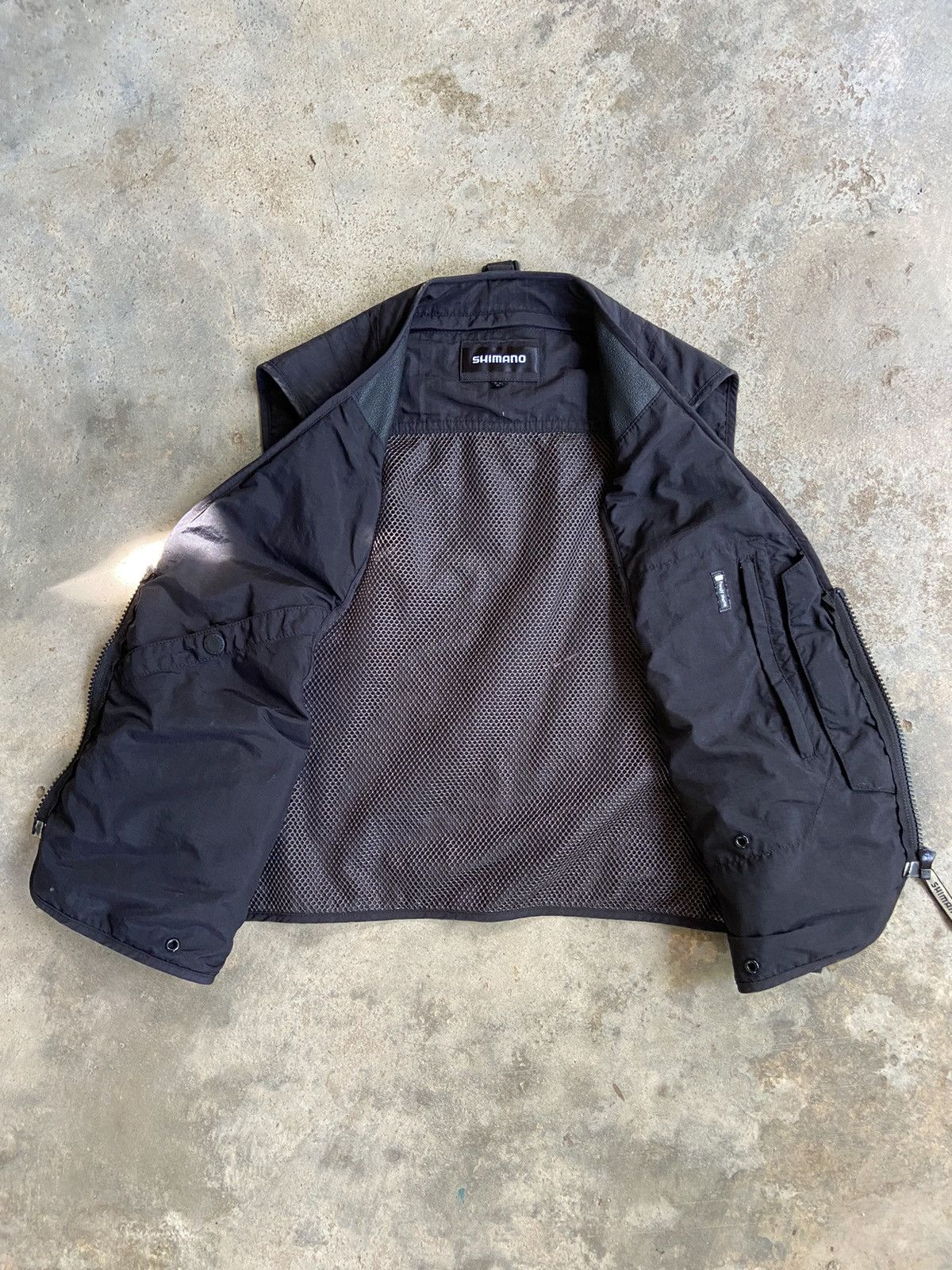 Japanese Brand Vintage SHIMANO tactical multiple pocket vest Size US L / EU 52-54 / 3 - 3 Thumbnail
