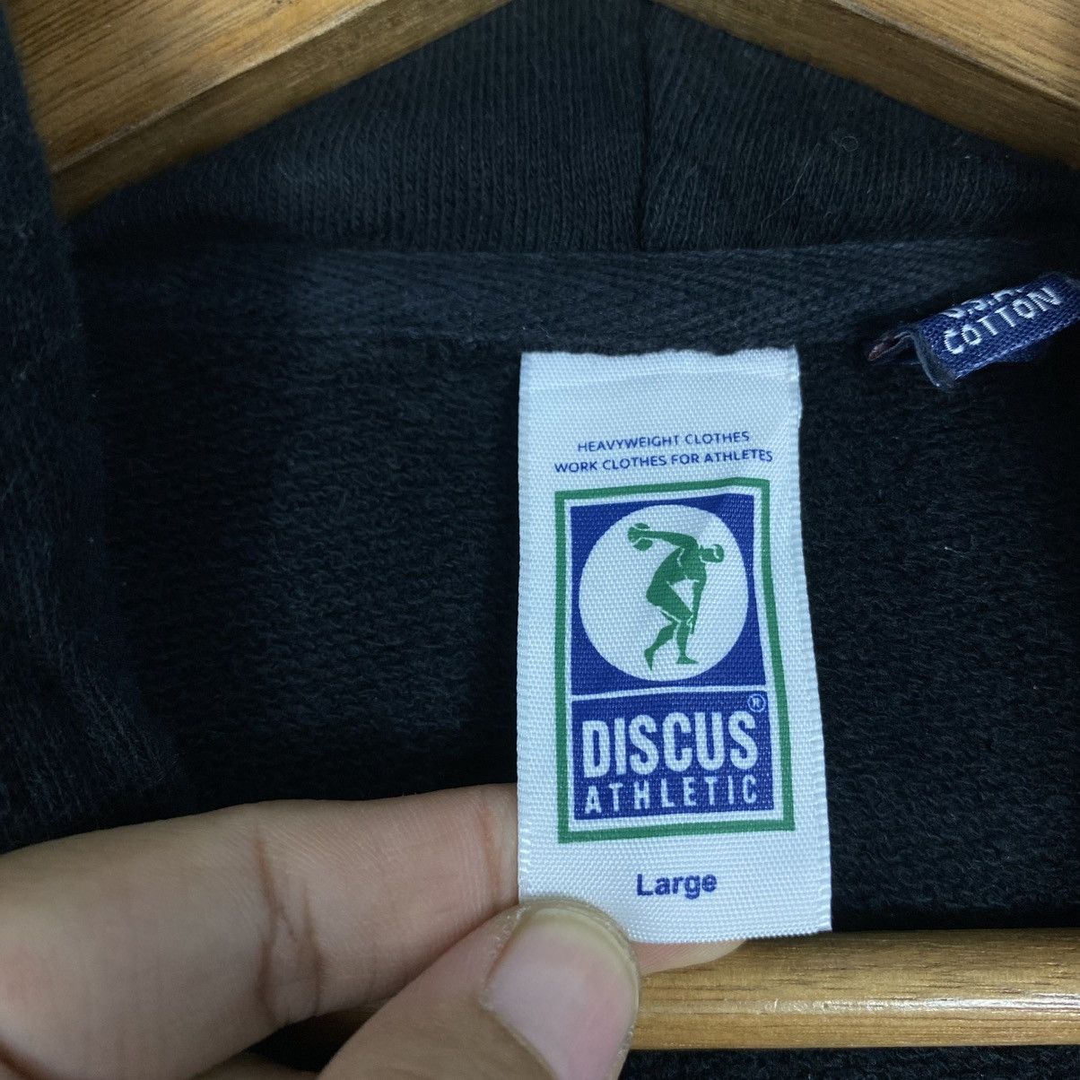 Japanese Brand 📌Vintage Hoodie Pull Over Discuss Athletic Size US L / EU 52-54 / 3 - 17 Thumbnail