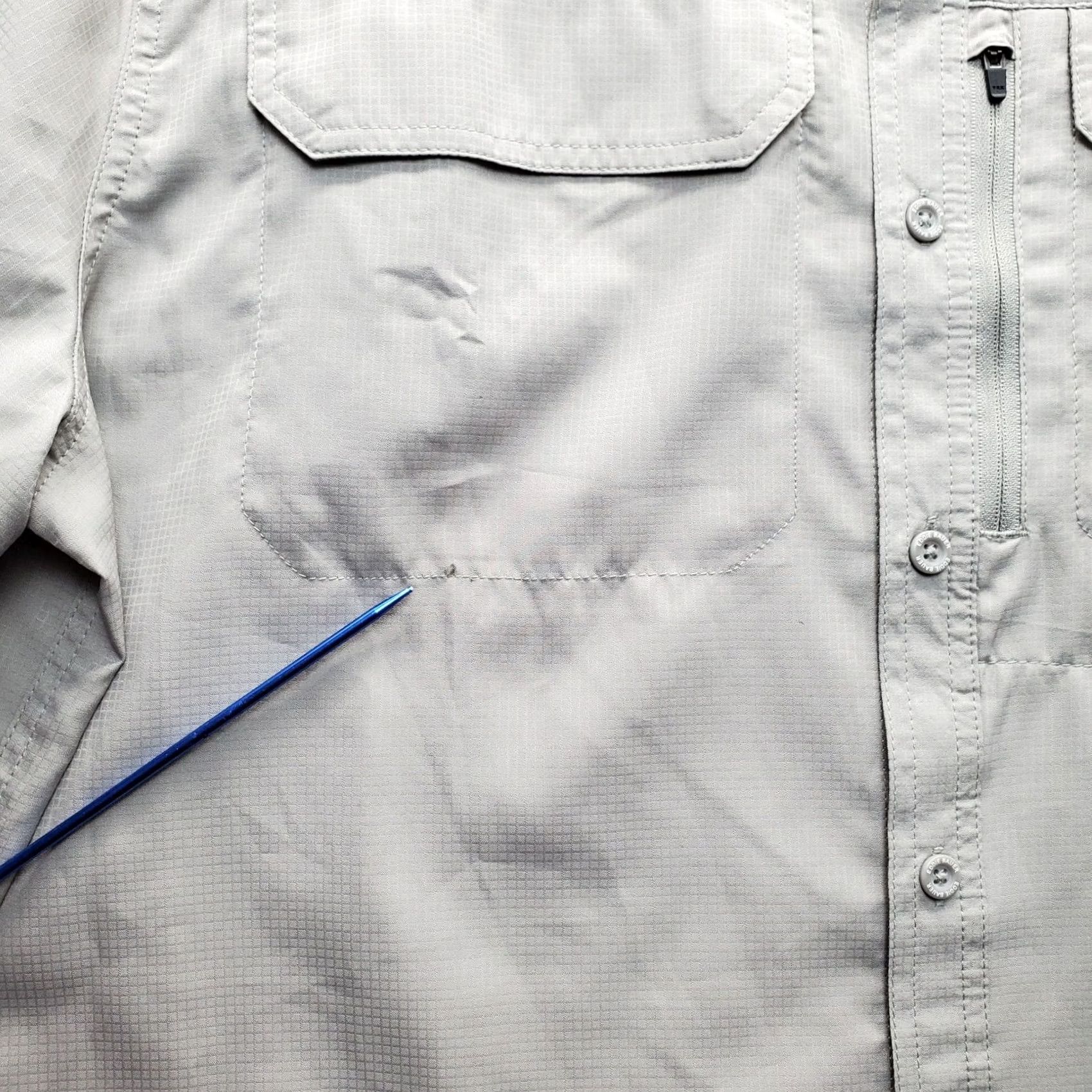 Eddie Bauer Eddie Bauer Fishing Shirt Men XL Gray Woven Tech Vented Button-Up Size US XL / EU 56 / 4 - 5 Thumbnail