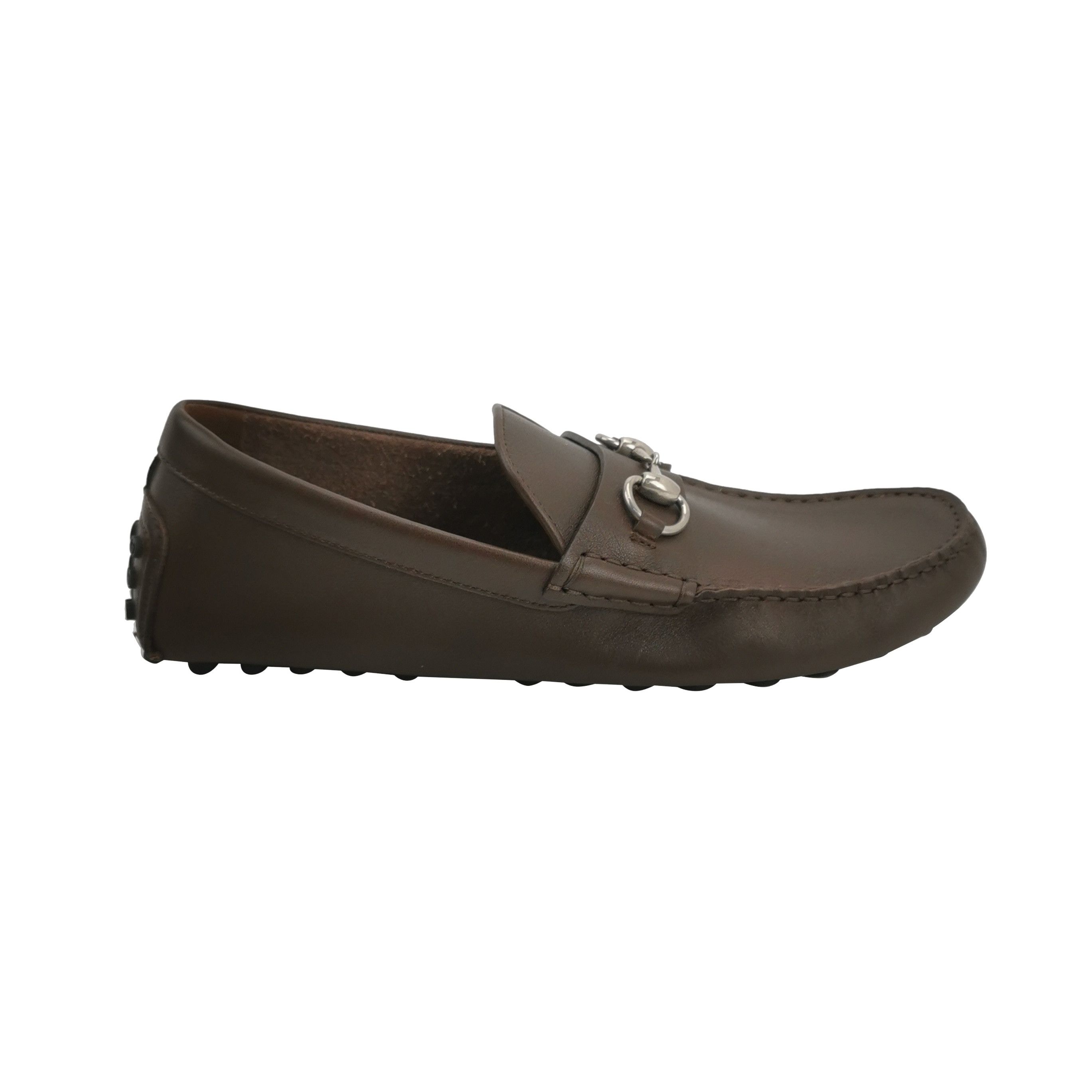 Gucci Gucci Leather Horsebit Driving Shoes 41 Size US 8 / EU 41 - 1 Thumbnail