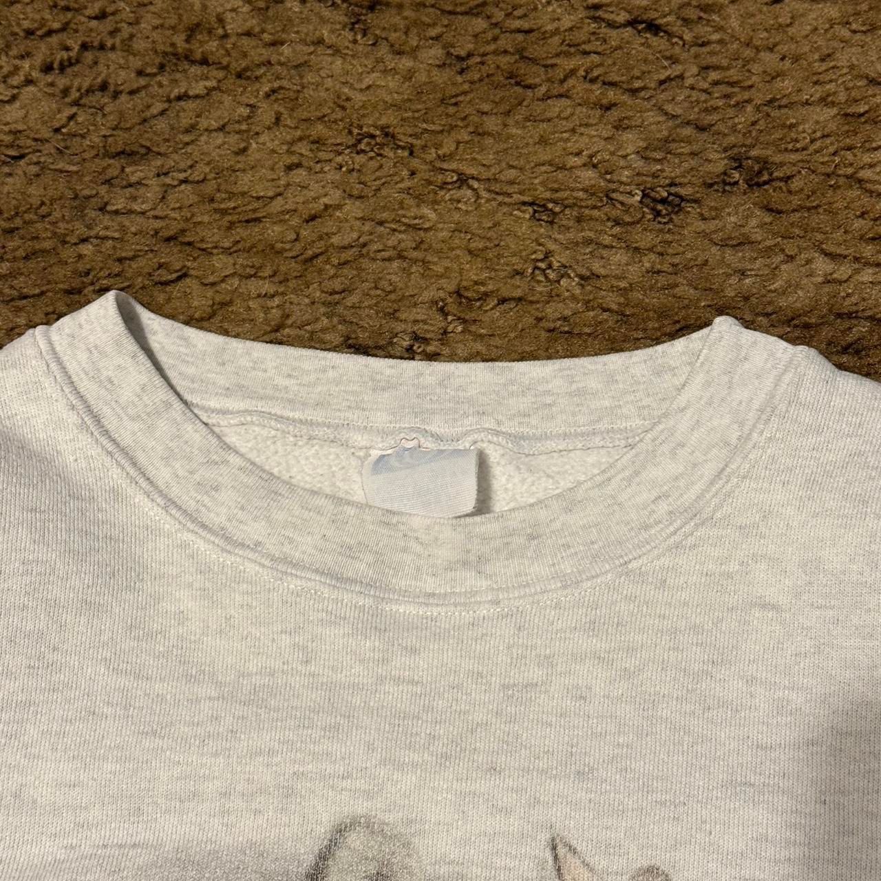 Vintage Wolf Family Nature Art Crewneck Sweatshirt Grey XLarge Size US XL / EU 56 / 4 - 5 Thumbnail