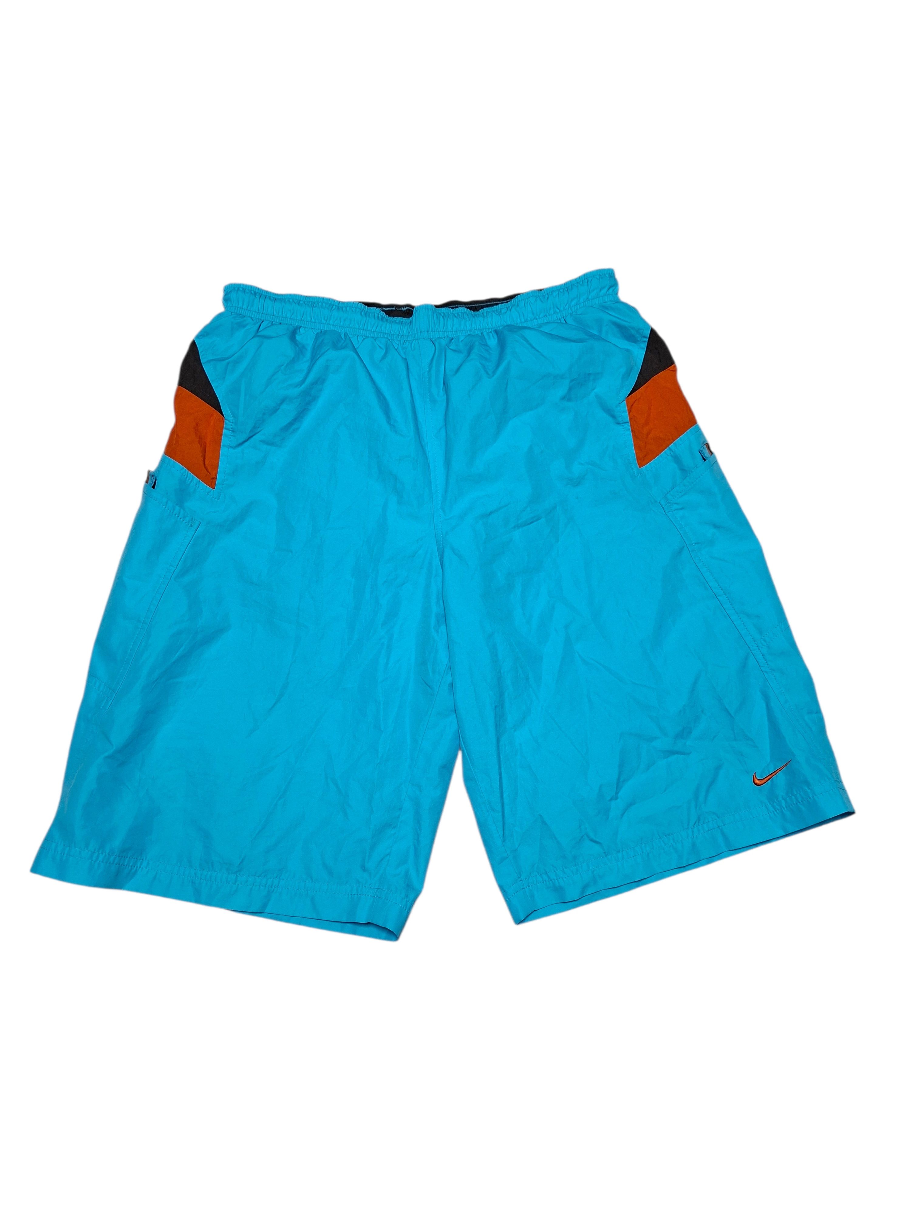 Nike NIKE VINTAGE NYLON SWIM SHORTS Size US 32 / EU 48 - 1 Thumbnail