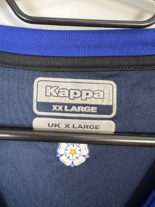Kappa LEEDS UNITED 2018 2019 AWAY SHIRT KAPPA 32RED CLIPPER XXL Size US XXL / EU 58 / 5 - 3 Thumbnail