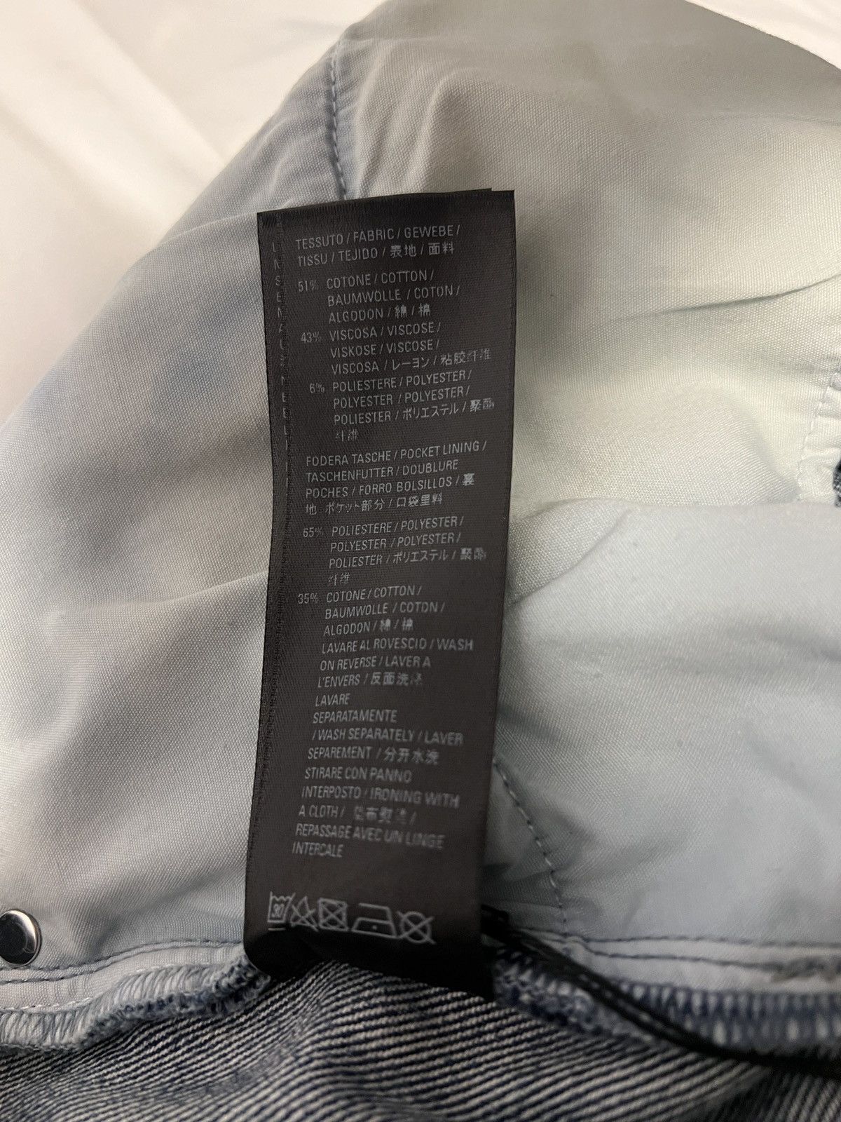 Balenciaga Balenciaga Baggy Oversized Destroyed Skater Denim Size US 30 / EU 46 - 11 Thumbnail