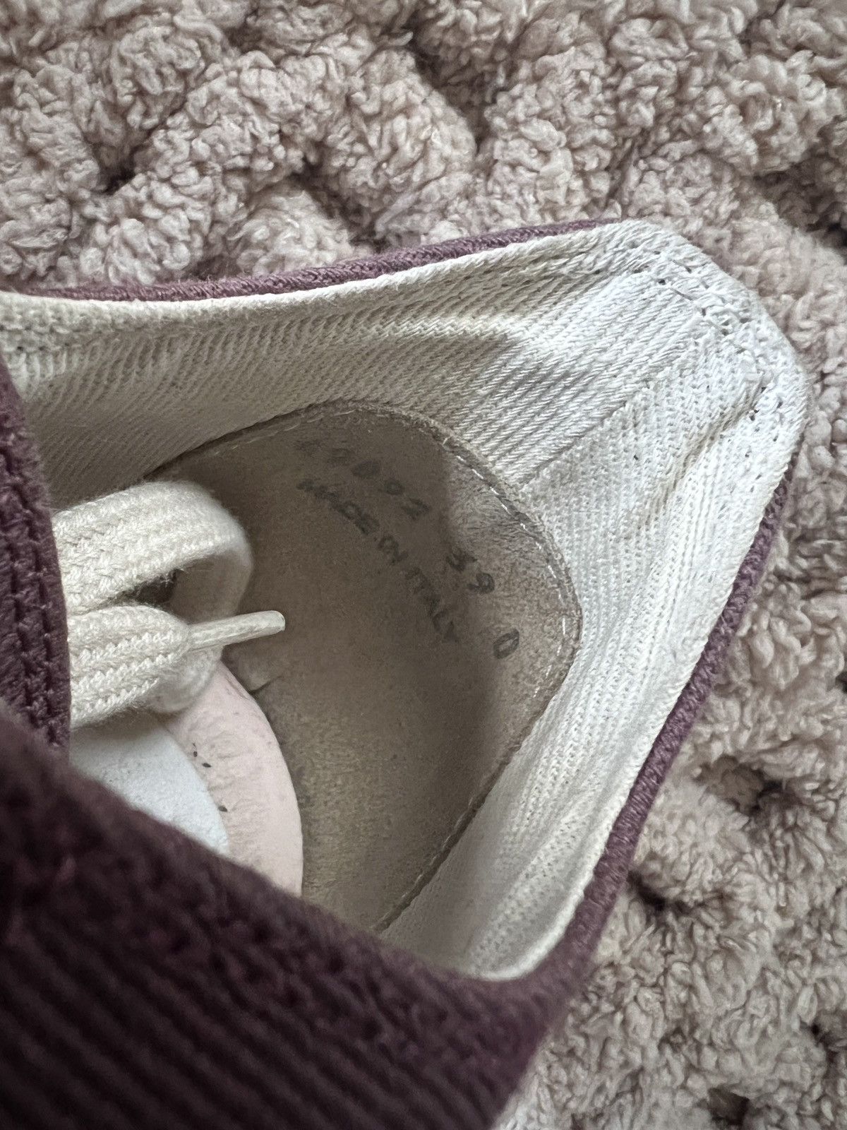 Rick Owens Drkshdw Rick Owens Drkshdw Ramones Mauve Size 6 Size US 6 / EU 39 - 3 Thumbnail