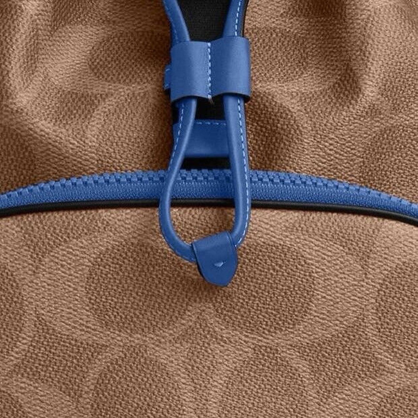 Coach NWT COACH CY775 Racer Backpack Canvas & Leather Tan/Blue Size ONE SIZE - 3 Thumbnail