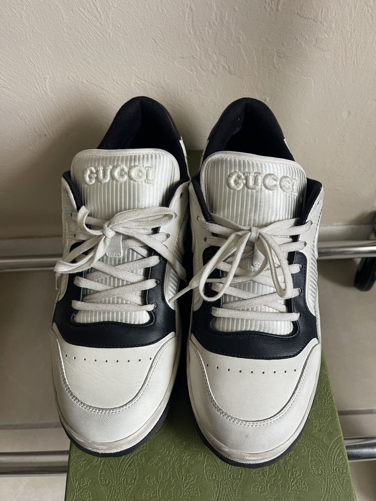 Gucci Gucci Sneakers Leather Size US 10.5 / EU 43-44 - 1 Thumbnail