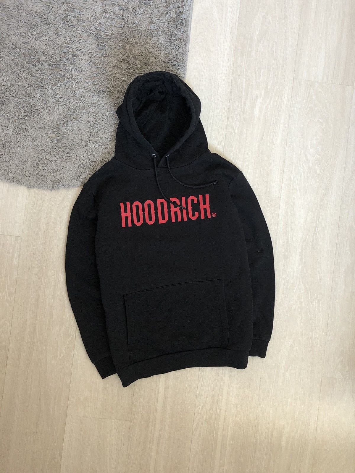 Trapstar London Hoodrich Big Logo Black Hoodie Grailed