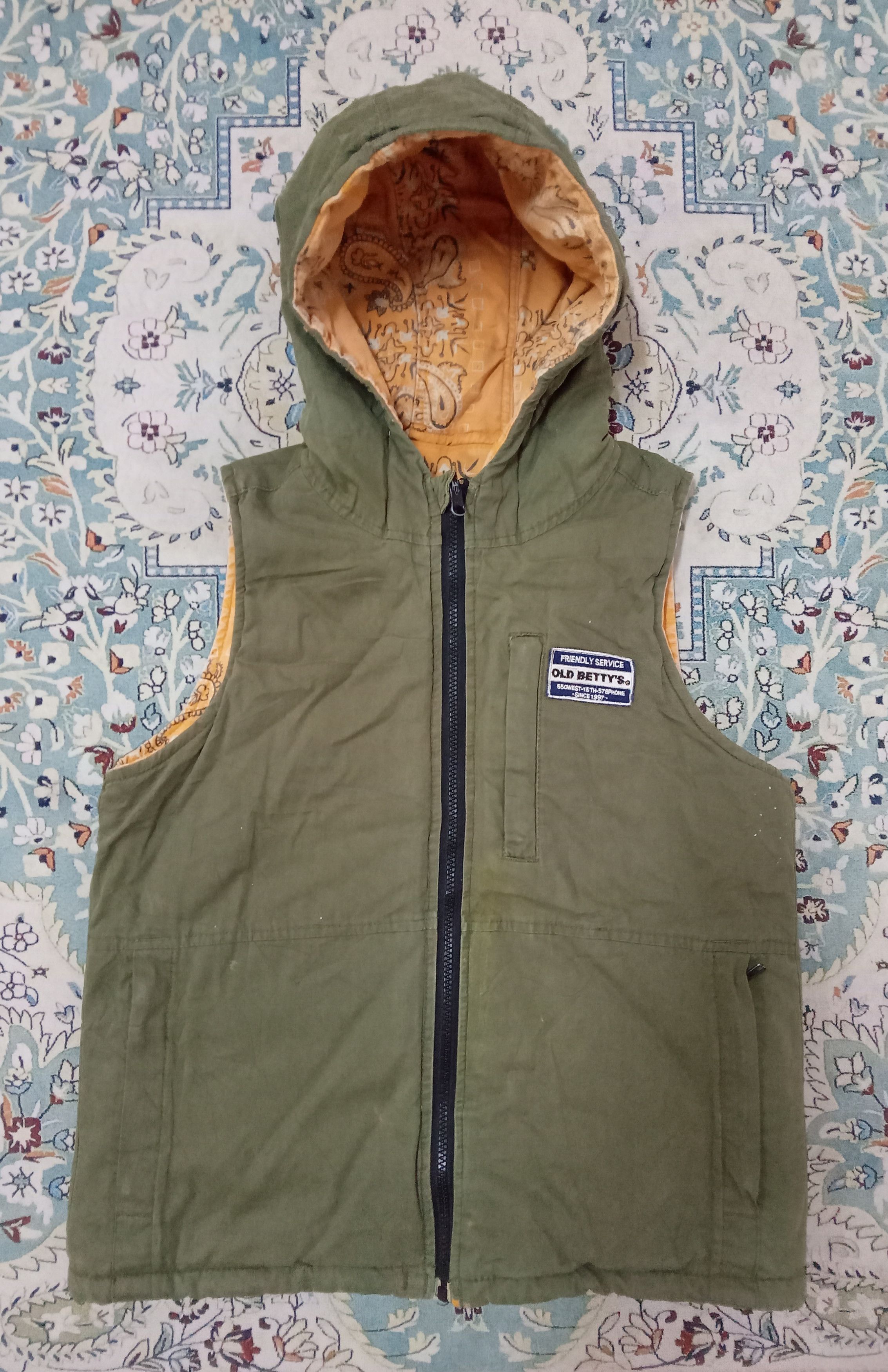 Other Old Betty's Reversible Sleeveless Hoodie Jacket Size US S / EU 44-46 / 1 - 9 Thumbnail