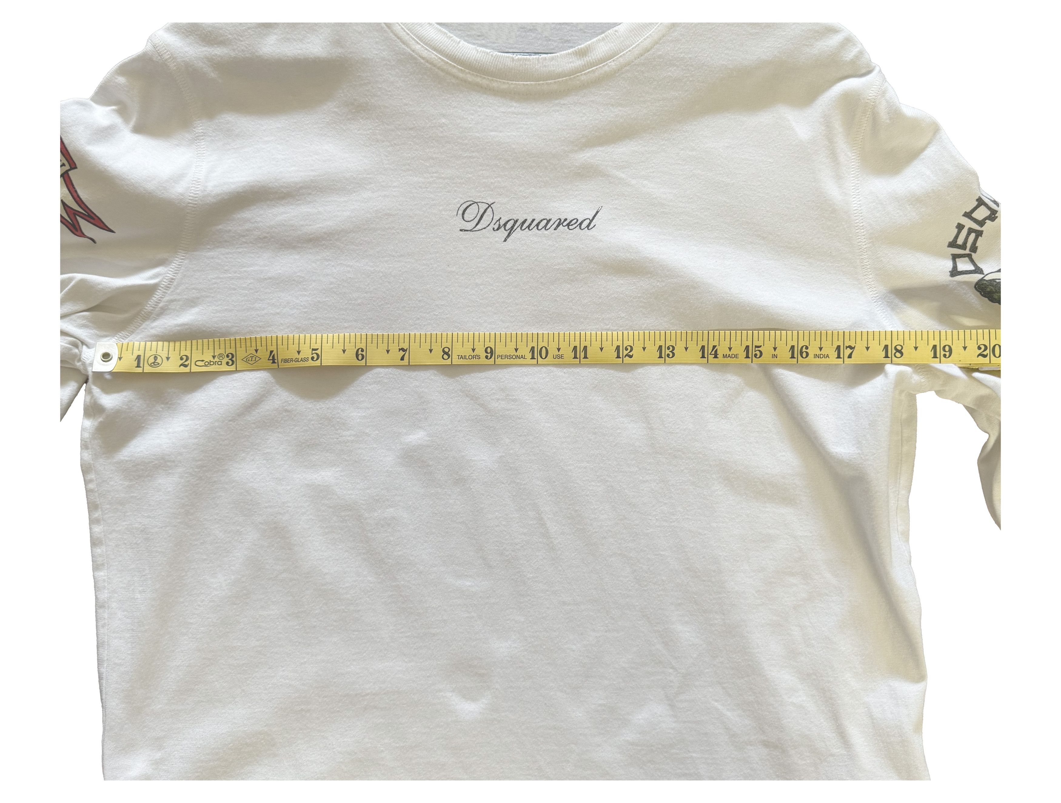 Dsquared2 Dsquared2 Long Sleeve Tattoo Tee mens L Size US L / EU 52-54 / 3 - 7 Thumbnail