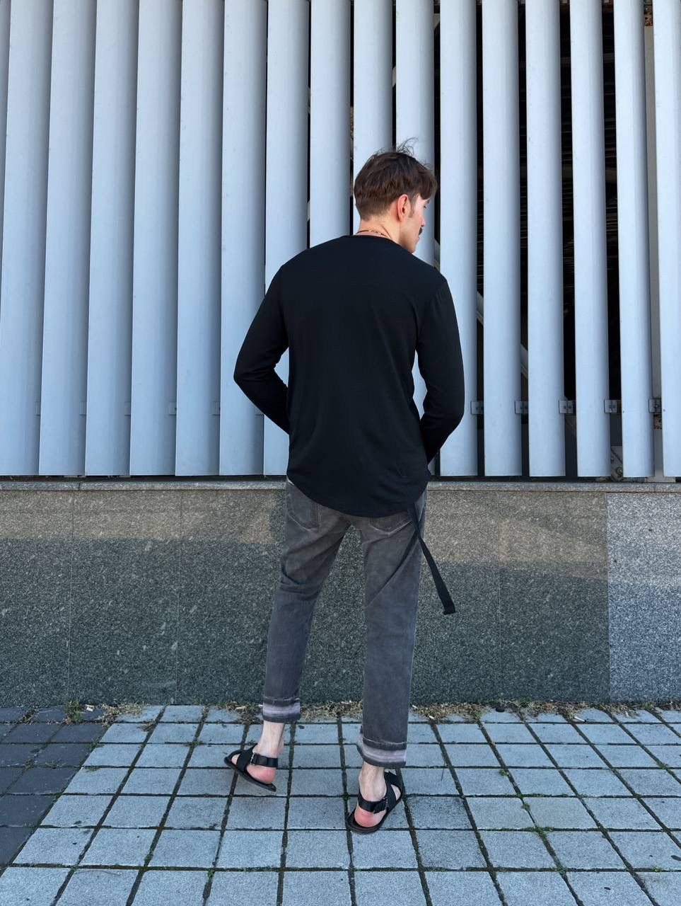 Rick Owens Rick Owens DRKSHDW FW11 Mud Waxed Detrit Cut Jeans Size US 28 / EU 44 - 24 Thumbnail