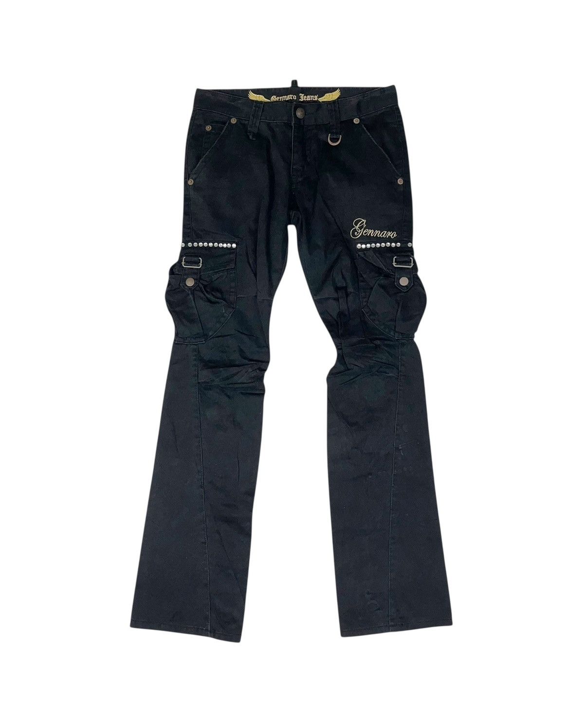Japanese Brand Flare Japanese Brand Gennaro Jeans Cargo Casual Pants Size US 30 / EU 46 - 1 Thumbnail