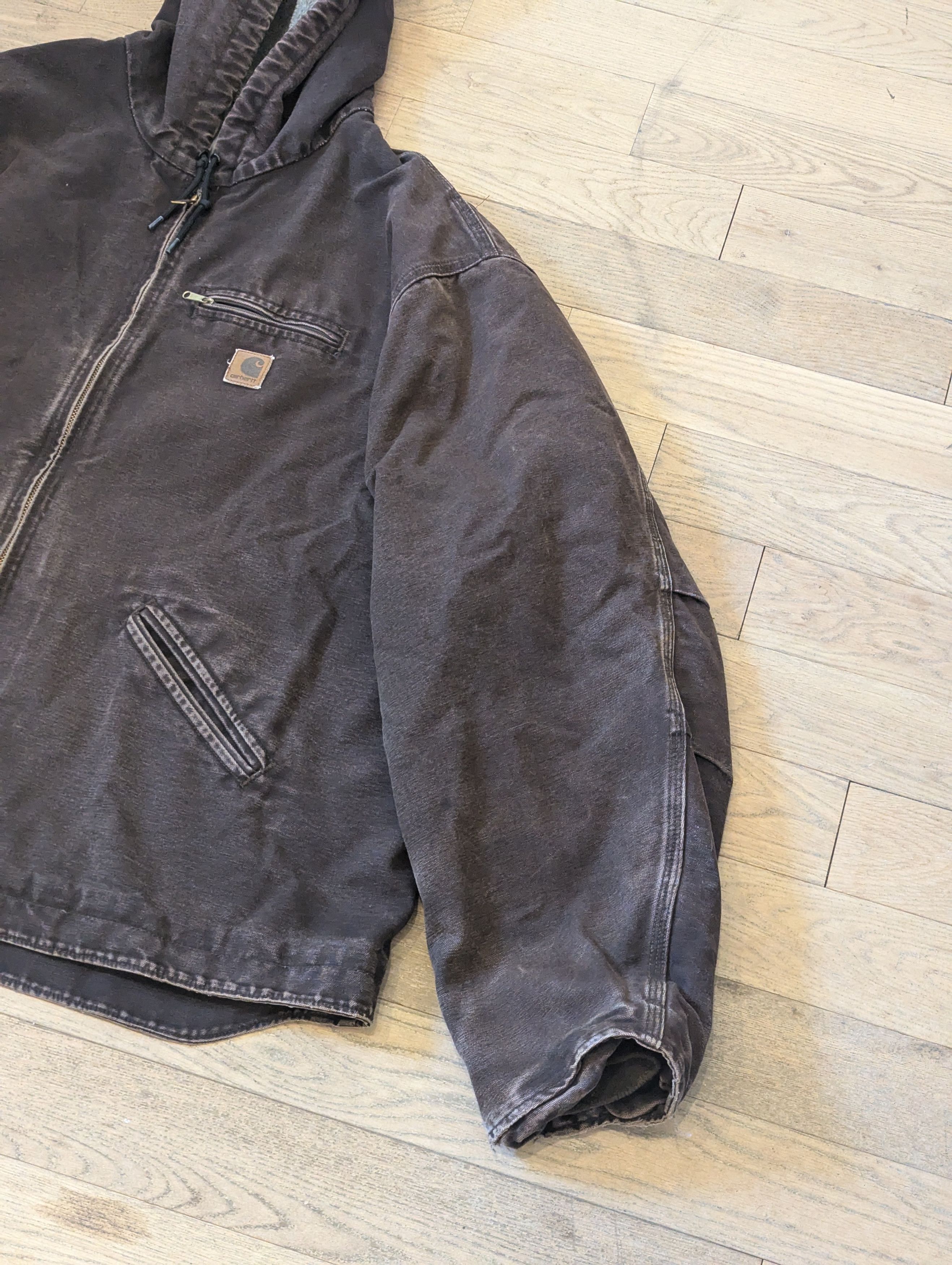 Carhartt Carhartt Hooded Jacket Size US XXL / EU 58 / 5 - 5 Thumbnail