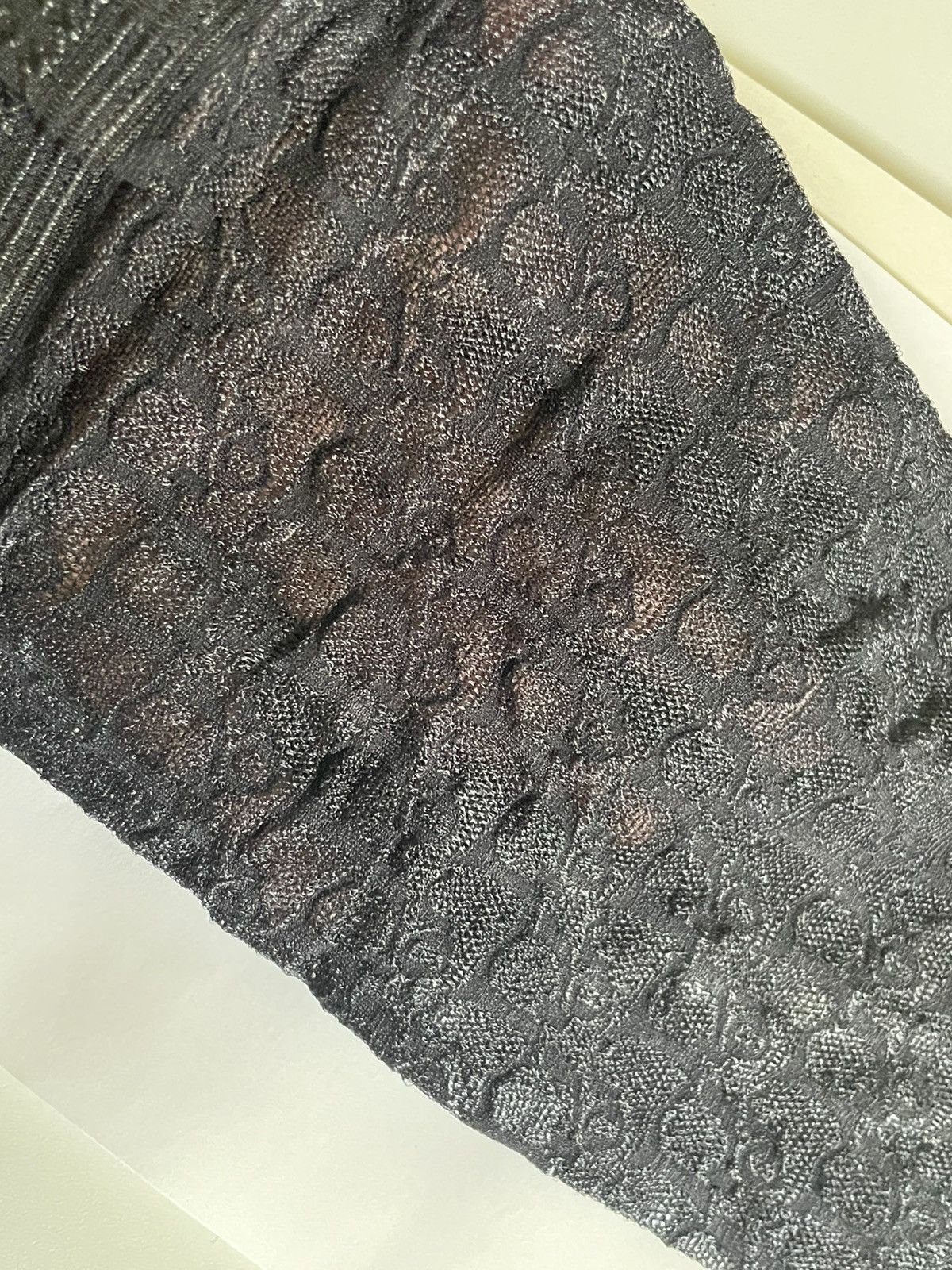 Dior CHRISTIAN DIOR MONOGRAM OBLIQUE TIGHTS Size ONE SIZE - 3 Thumbnail