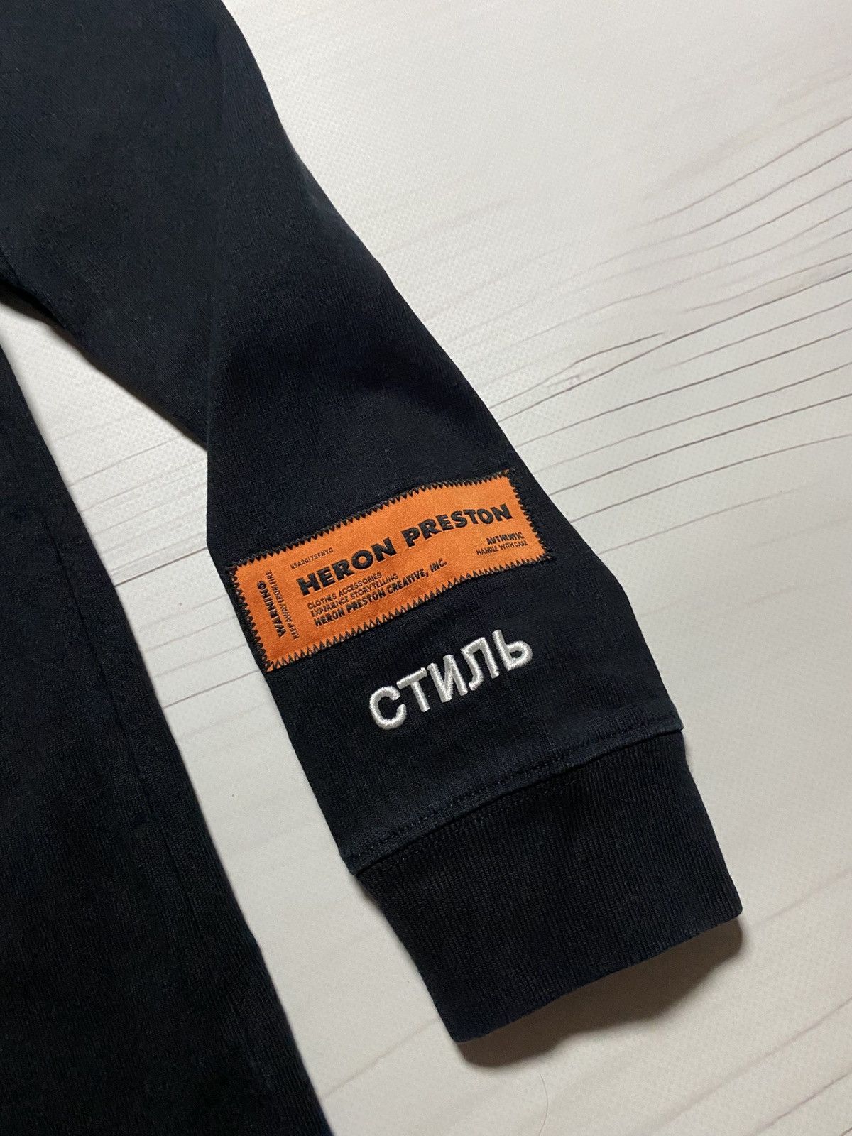 Heron Preston Heron Preston Black Captcha print longsleeve t shirt Size XS / US 0-2 / IT 36-38 - 15 Thumbnail
