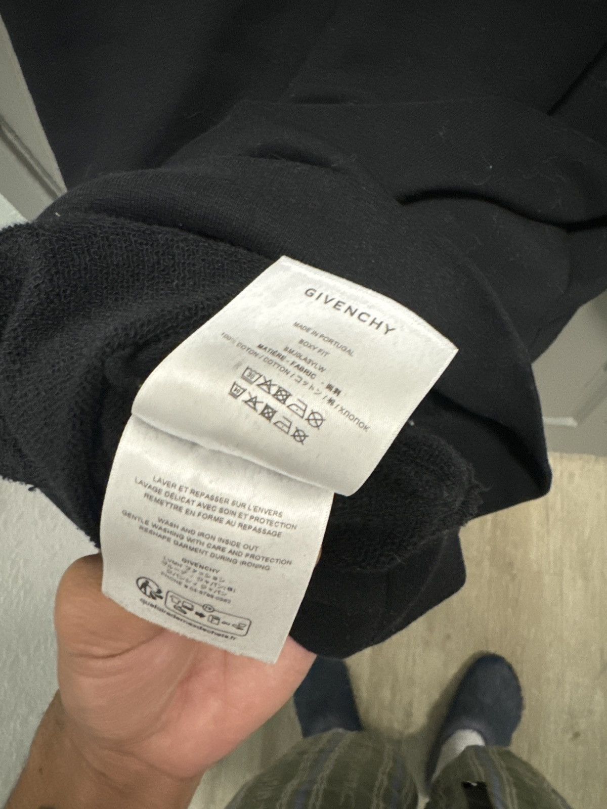 Givenchy Givenchy Abstract Hoodie Size US S / EU 44-46 / 1 - 3 Thumbnail
