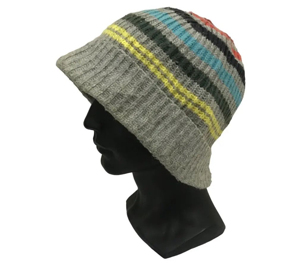 帽子 90's old gap multi stripe beanie Gap × Vintage Gap Stripe Design Beanie Hat | Grailed