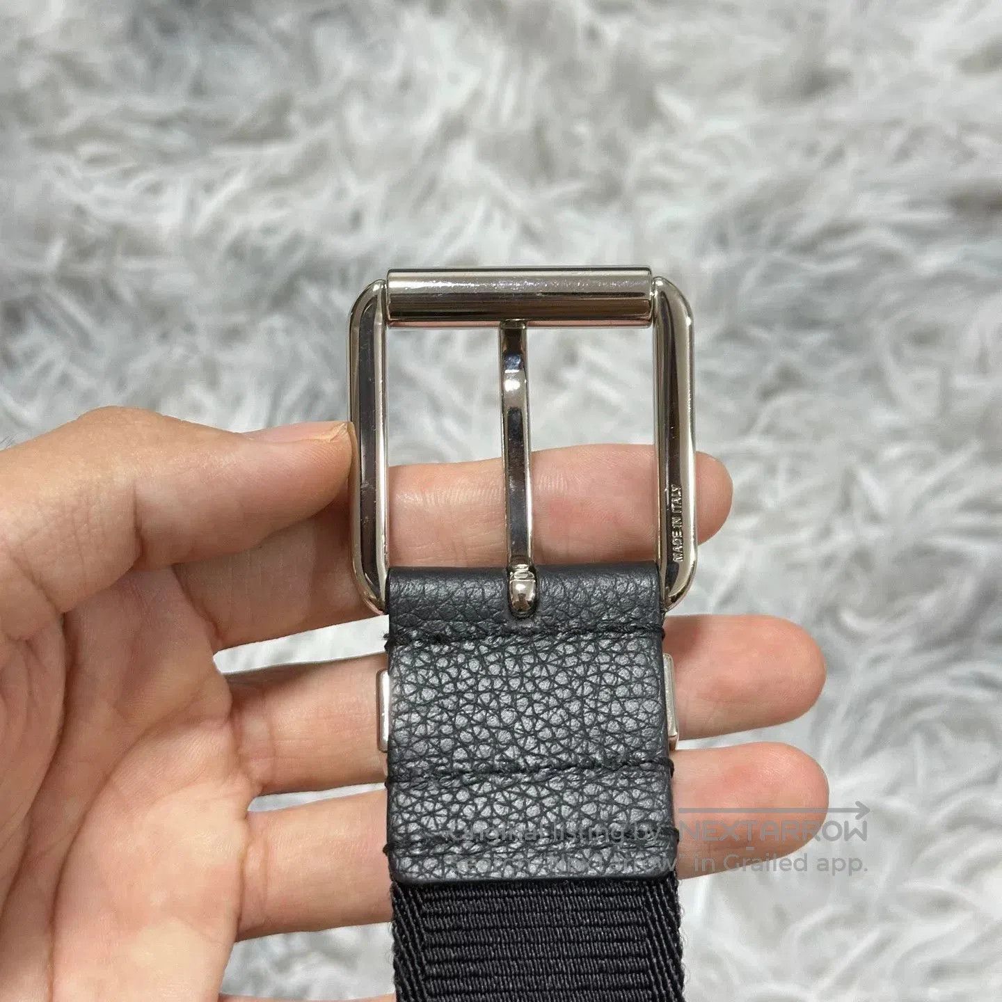 Dior dior fabric belt 100cm length 3.5cm width. Size ONE SIZE - 4 Thumbnail