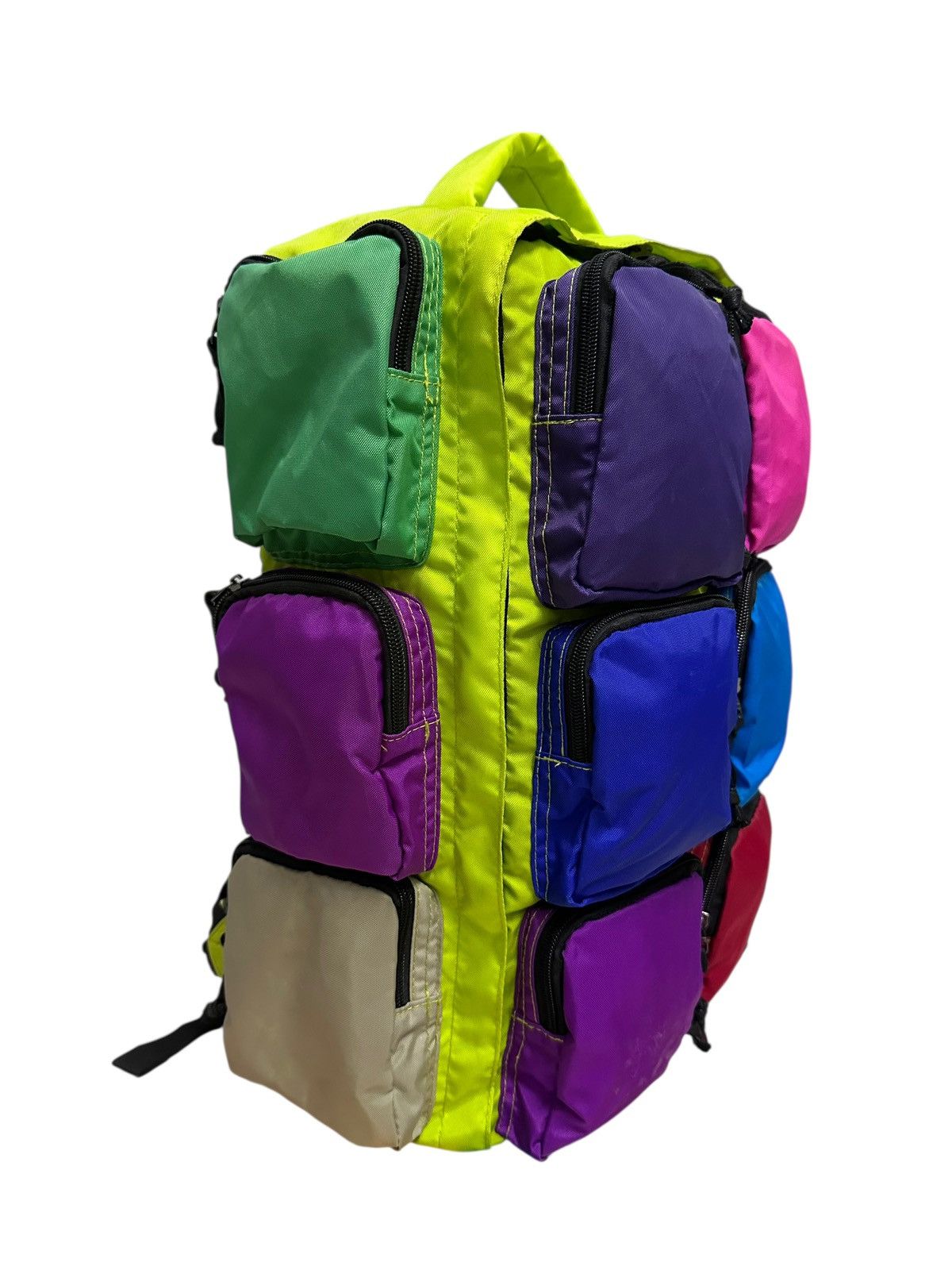Japanese Brand RARE ‼️ Multi Functional Tactical Pocket Nevaeh Backpack Size ONE SIZE - 3 Thumbnail